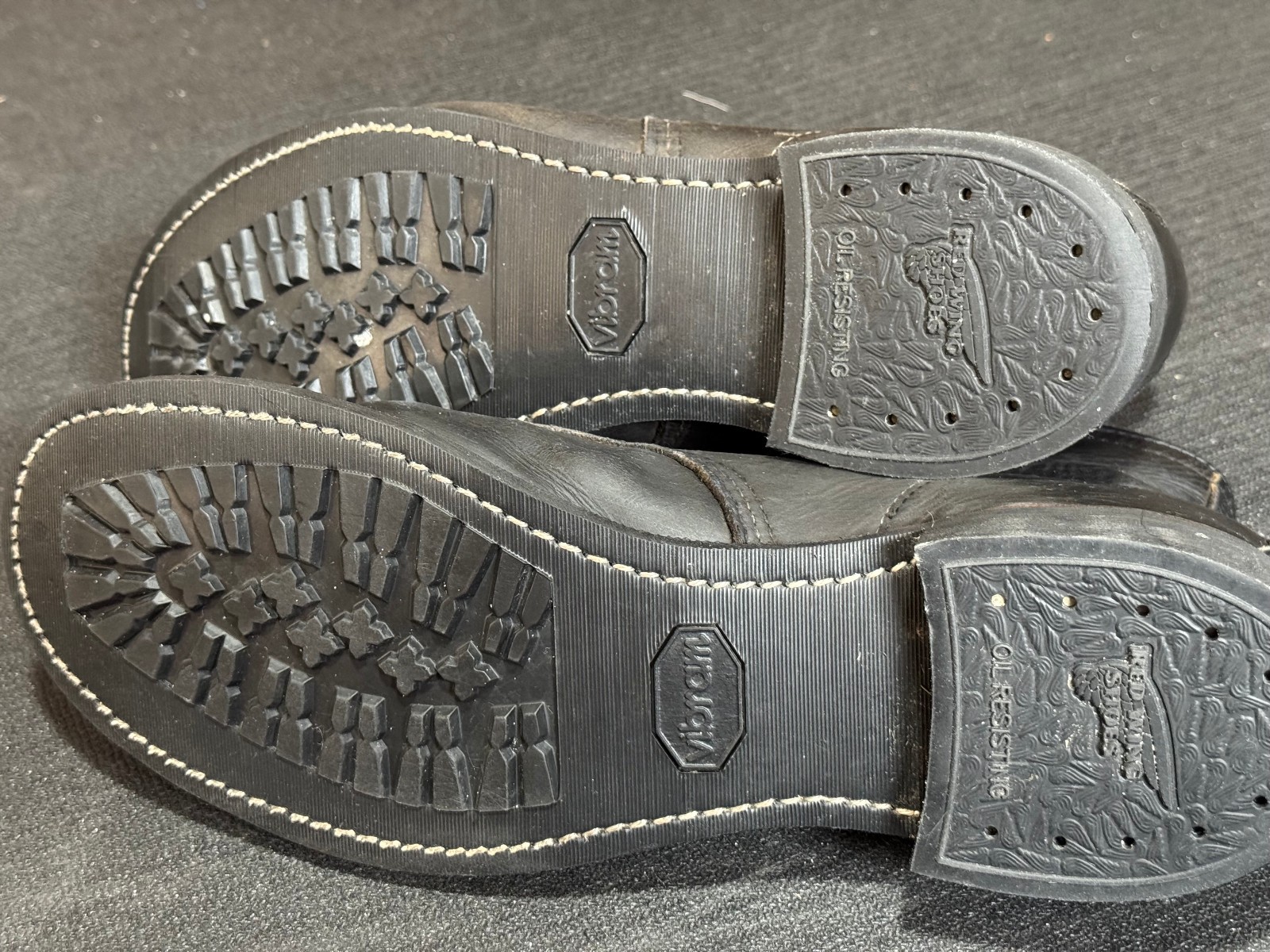Red Wing Heritage Blacksmith 3341 Charcoal Rough & Tough Men’s 12 D FRESH RESOLE