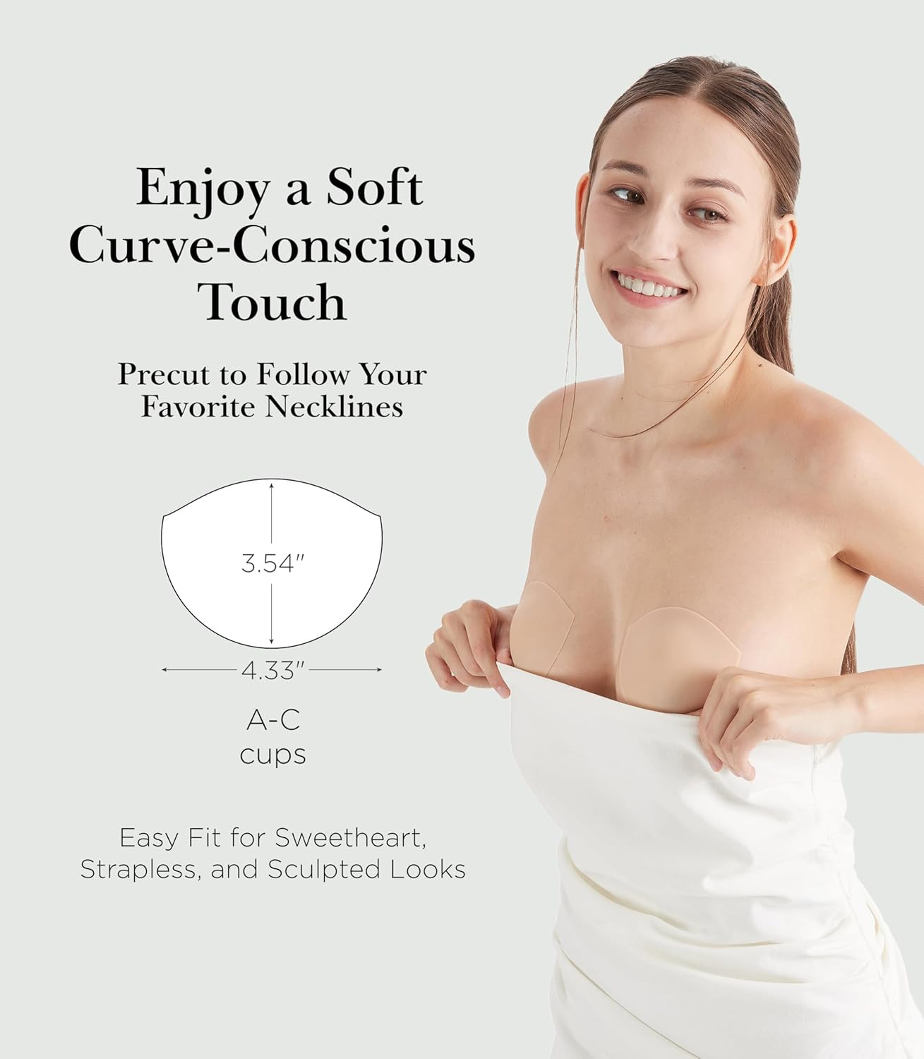 Reusable Nipple Covers for Women – Extra Thick, Teardrop & Semi-Circle Styles –