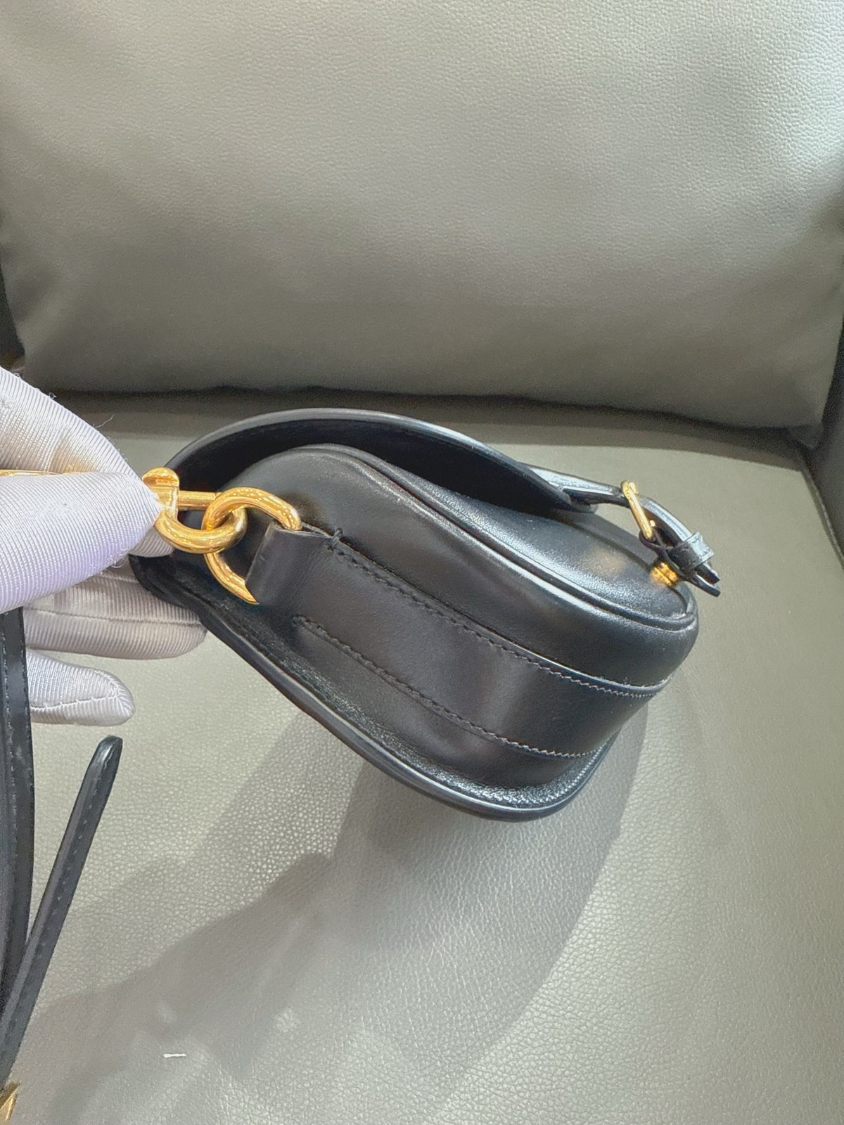 Dior Pre-Owned Authentic Luxury Handbag Black Free Tracked Shipping