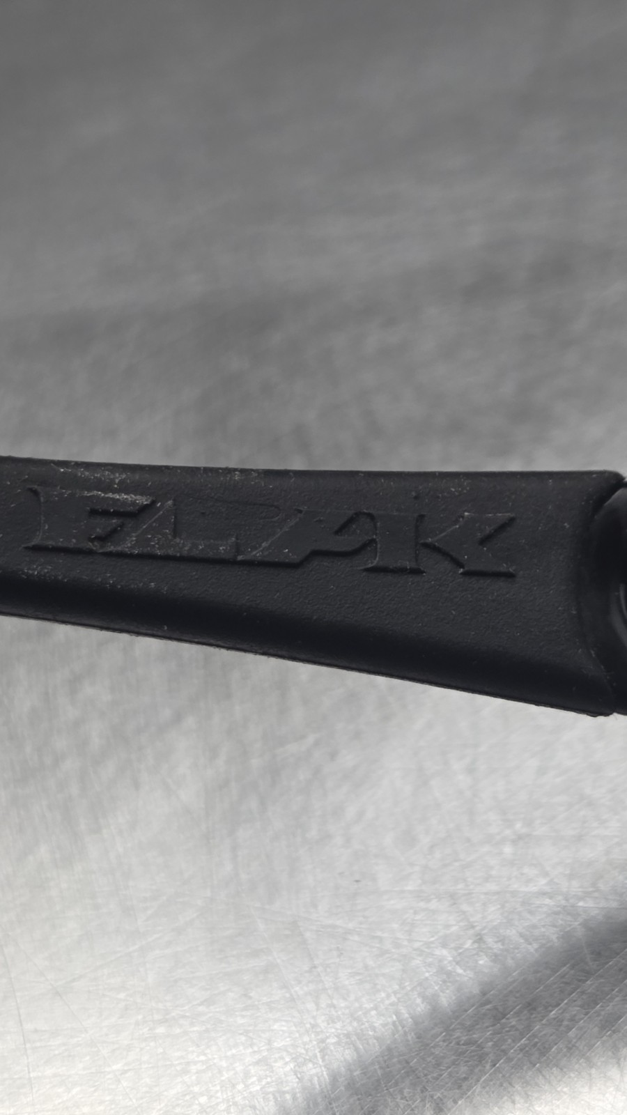 RARE OAKLEY 12-900 JET BLACK FLAK JACKET SUNGLASSES ~ New Replacement Lenses