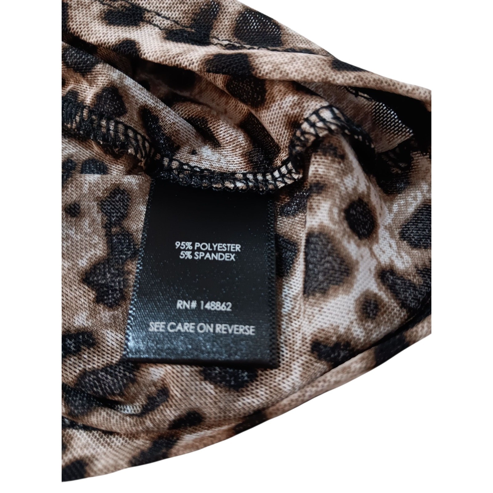 NEW TORRID 3 Leopard Mesh Tee Plus Size 3X Sheer Top Blouse Layer Sexy Cheetah