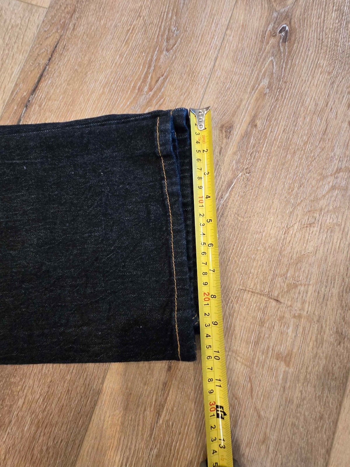 NWT Mens Levis 527 slim bootcut jeans low stretch dark wash 36×32