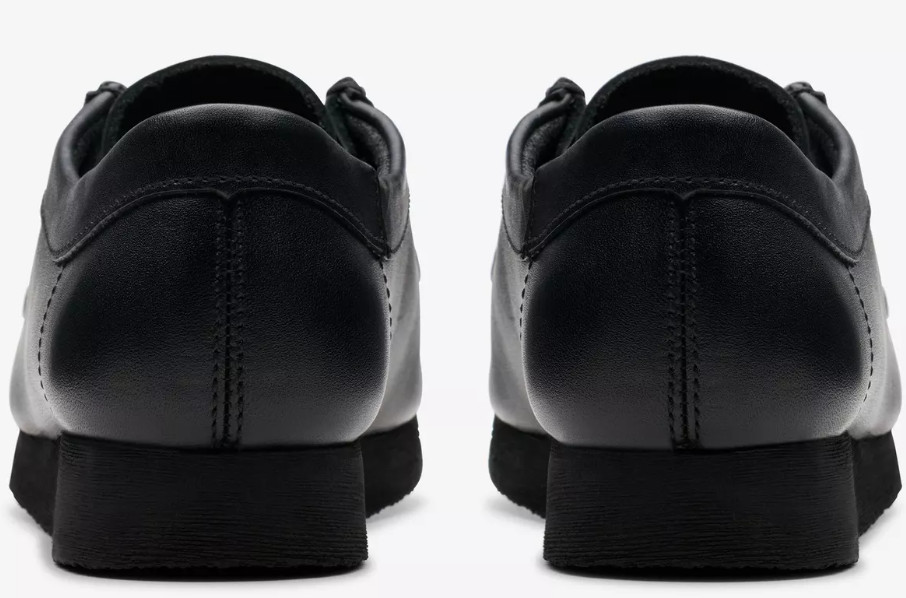 Clarks Wallabee Black Leather – 26168045 – KID’S / JUNIORS