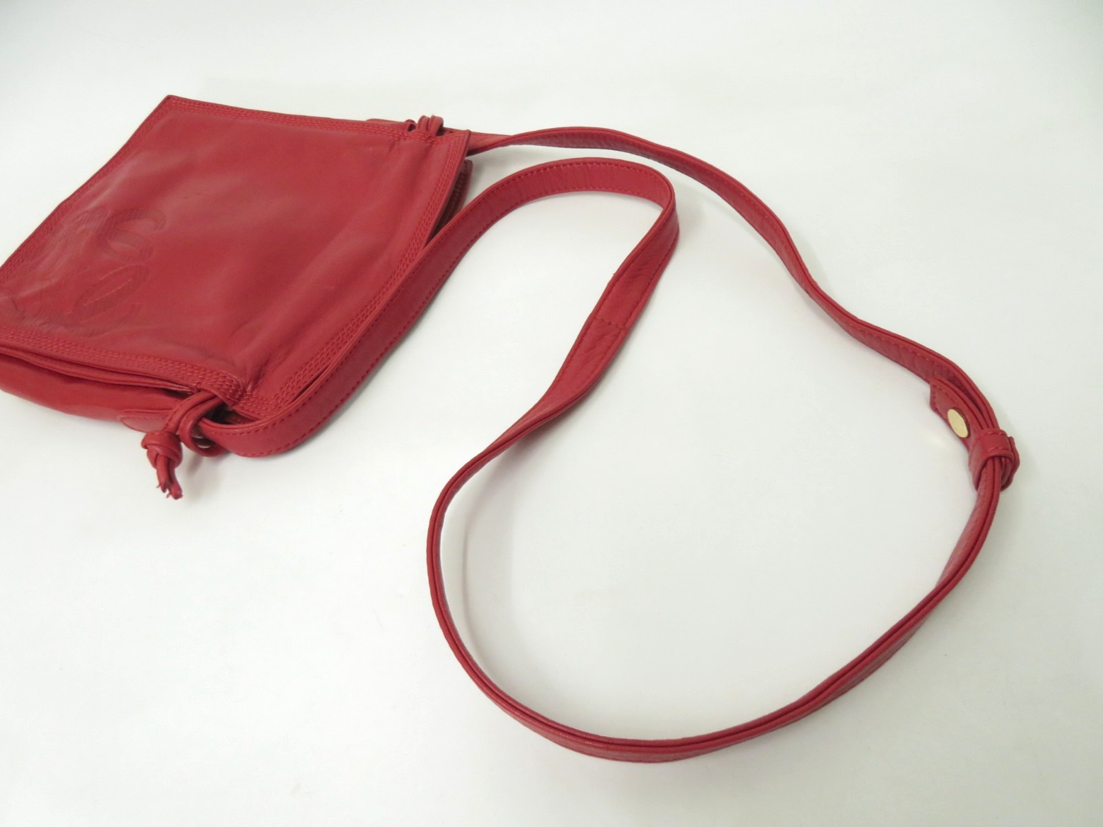 Authentic LOEWE Anagram Flamenco Lambskin Nappa Leather Shoulder Bag S#53675