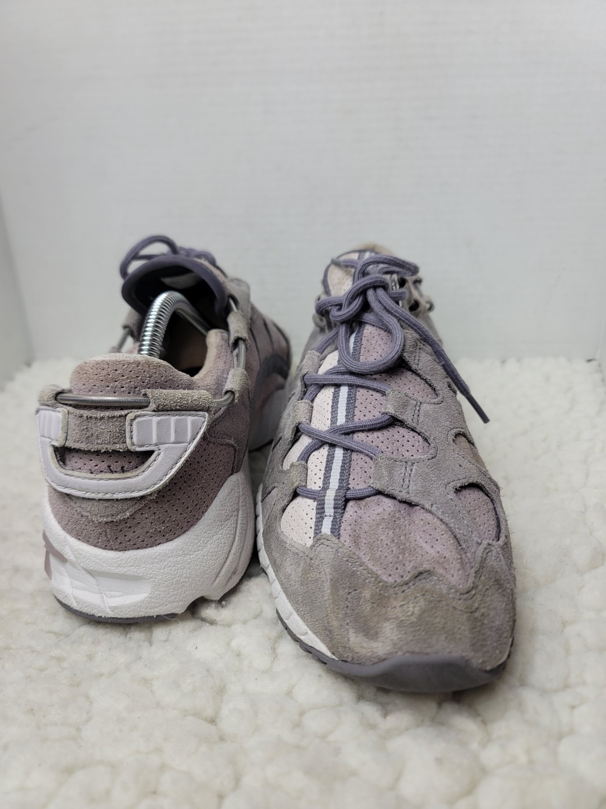 ASICS Gel Mai Gray Purple Suede Mesh Sneakers Mens Size 11 EU 45 Streetwear