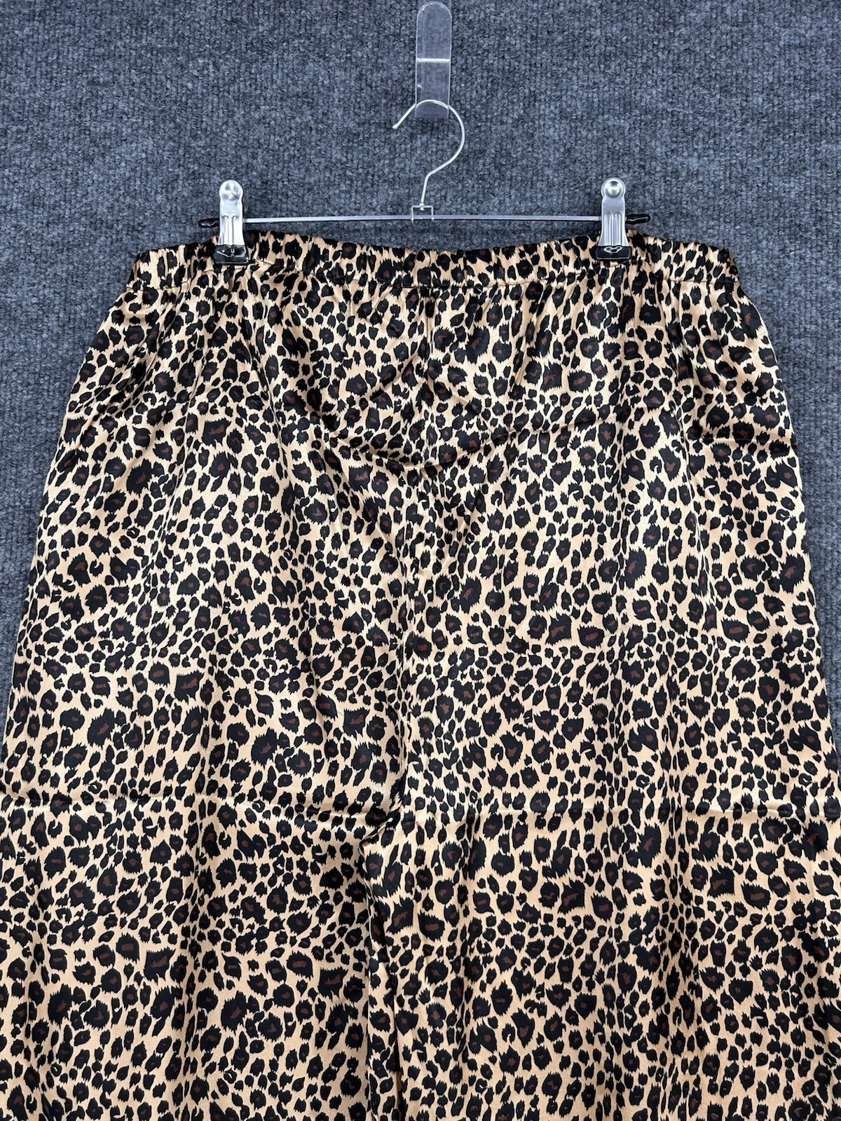 Casual Living Leopard Print Long Sleeve Pajama Set In Bag Womens L Lounge Cozy