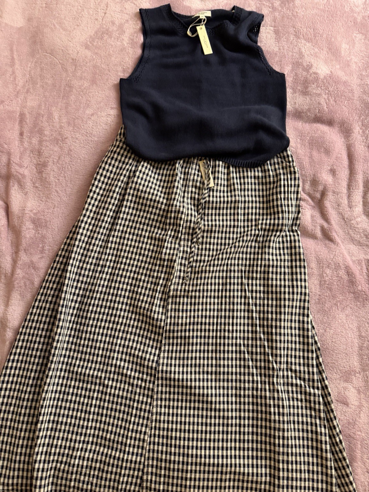 Max Studio skirt and top set, size XS.