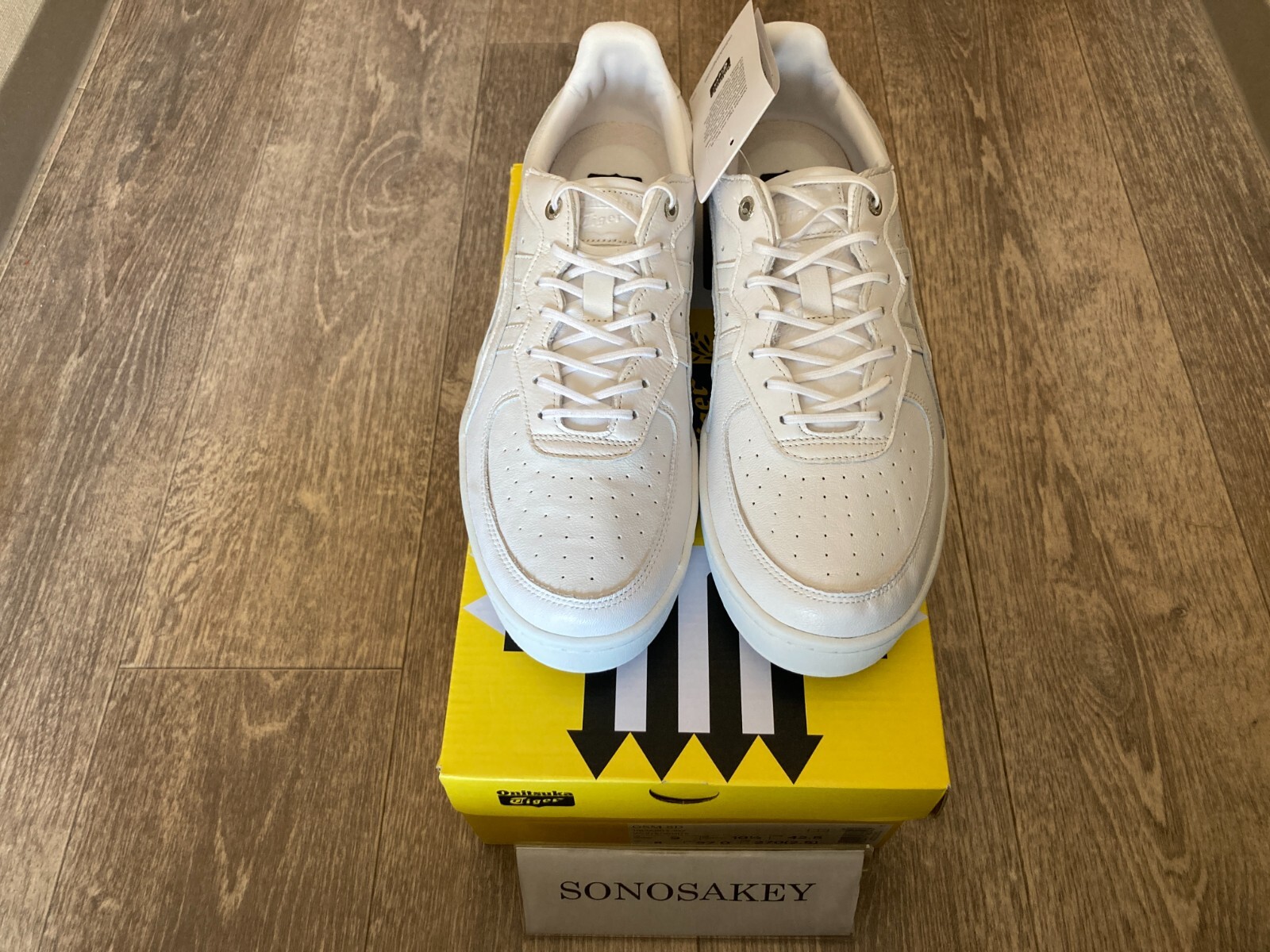 Onitsuka Tiger GSM SD 1183A803 107 WHITE/WHITE New in Box from Japan