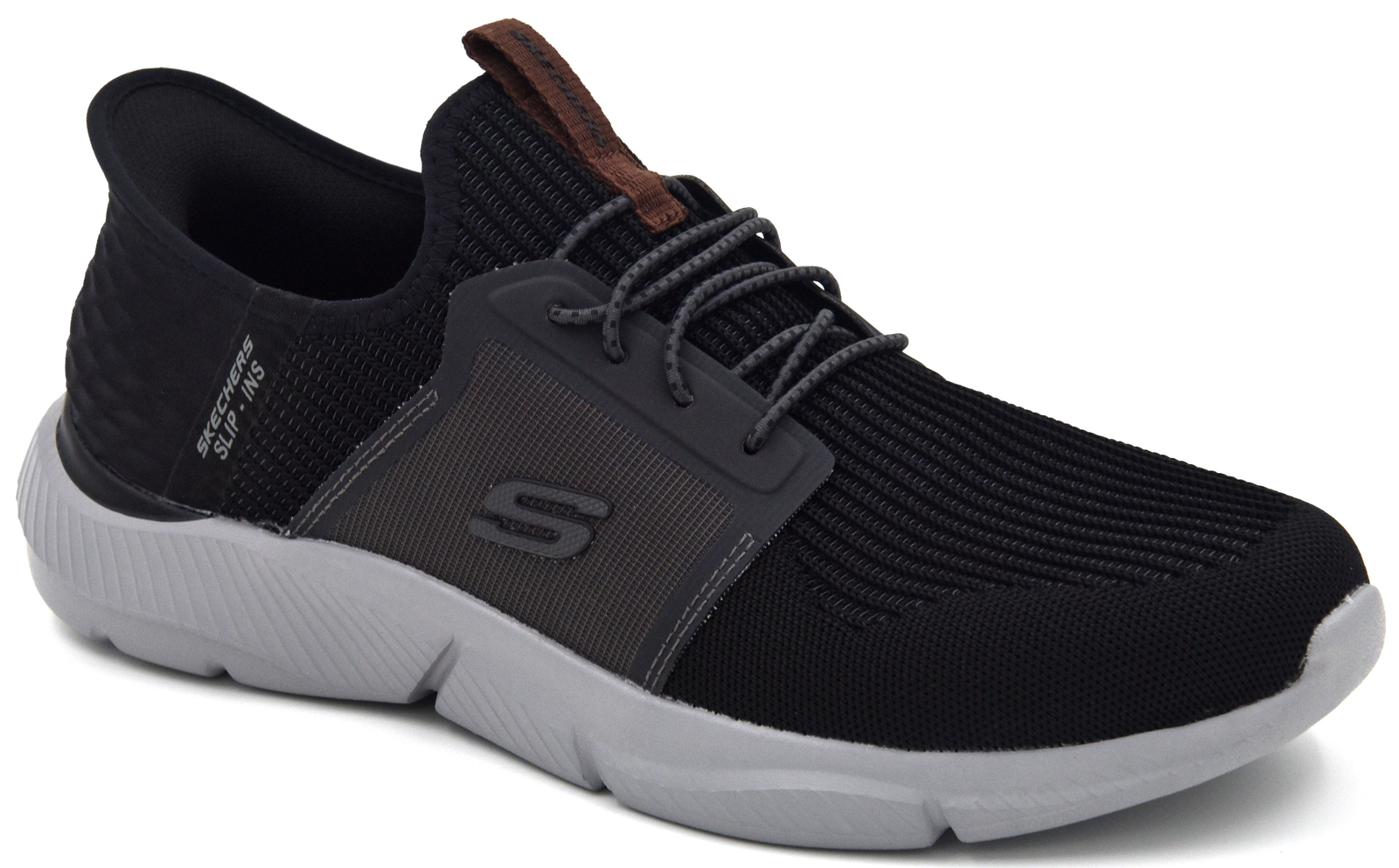 Skechers Men’s Ingram – Brackett Slip-In Sneaker 210609 BKGY