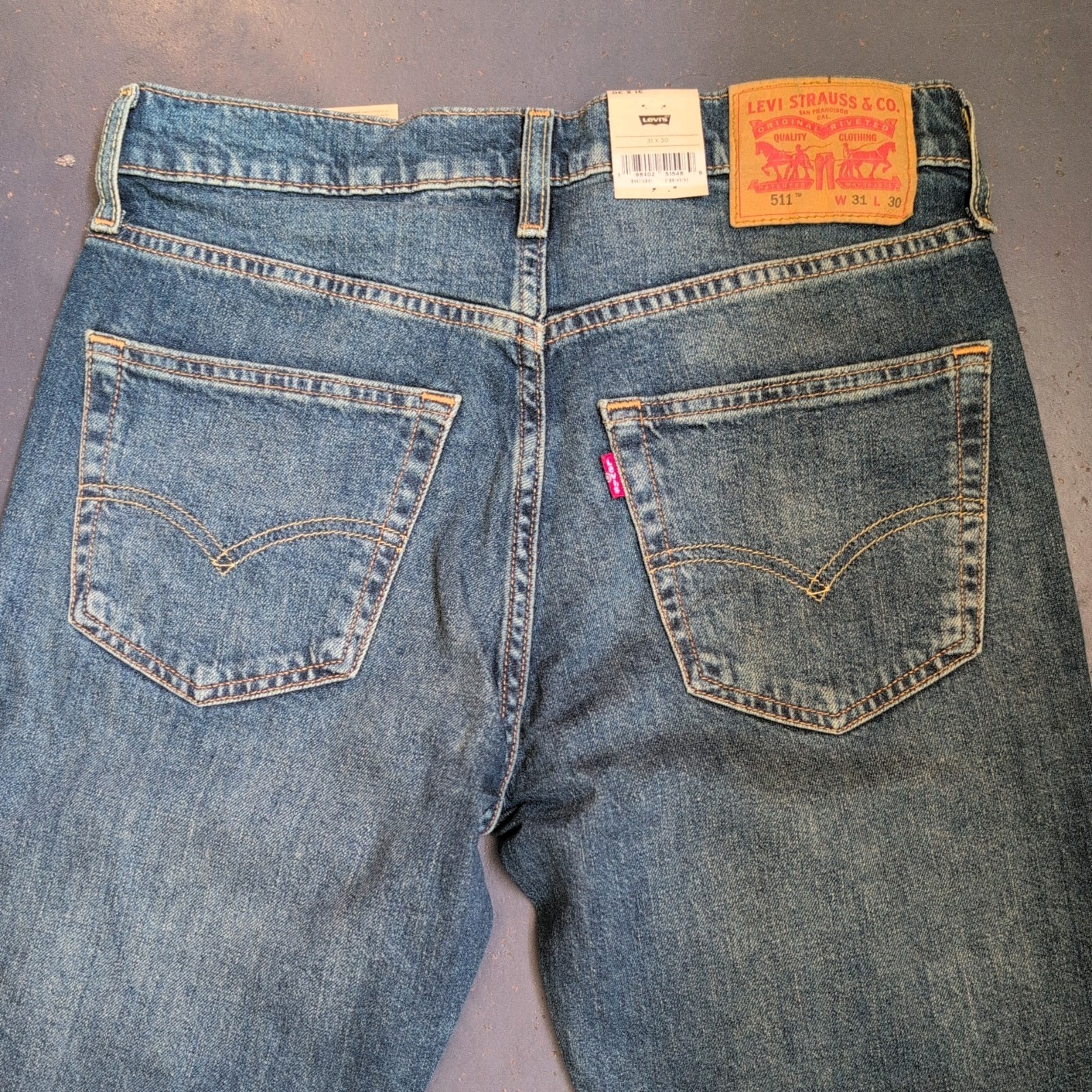Levi’s Men’s 511 Slim Fit Jeans 31×30. New With Tags.