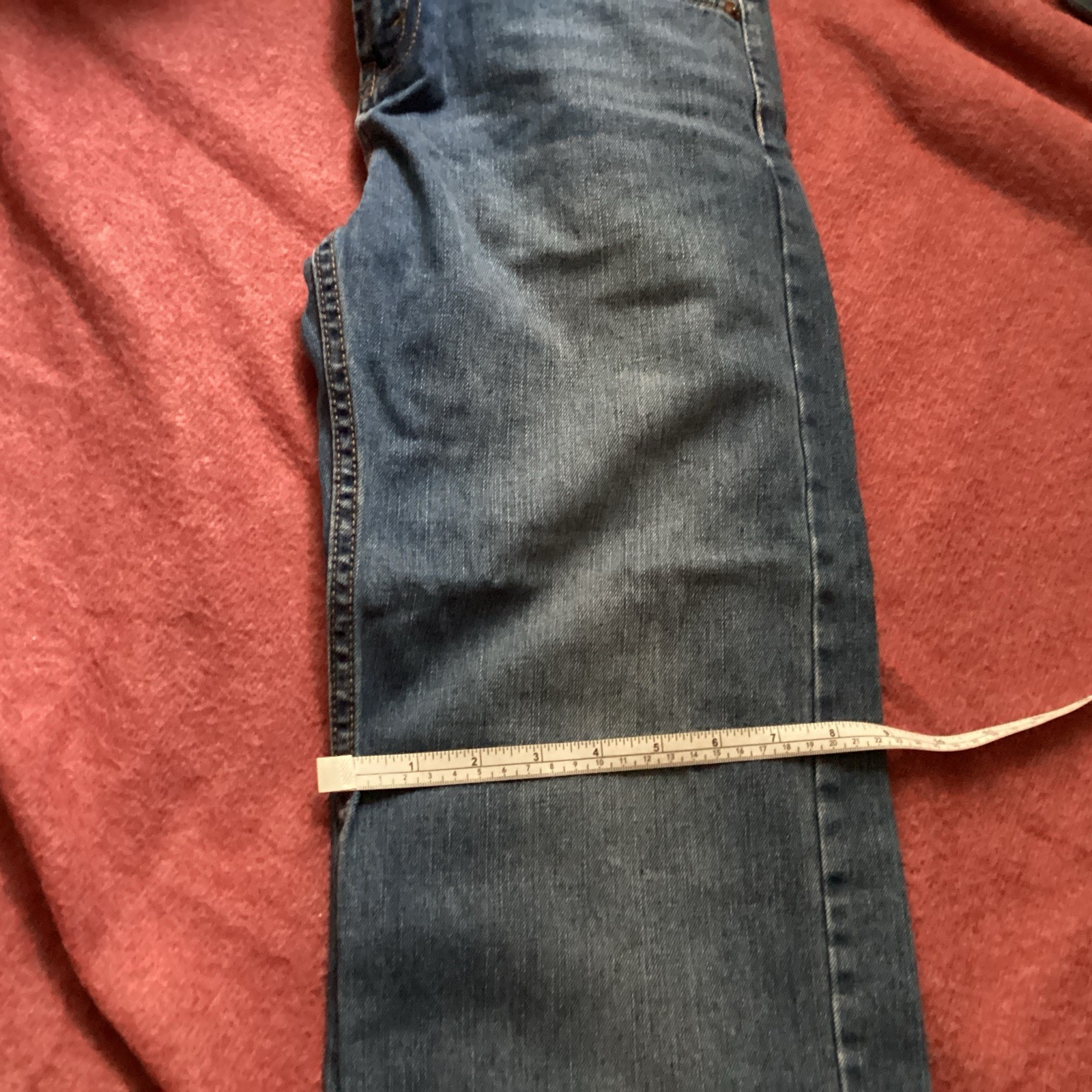 Levi’s 550 Relaxed Fit medium wash straight leg denim jeans Size 18Reg 29×29