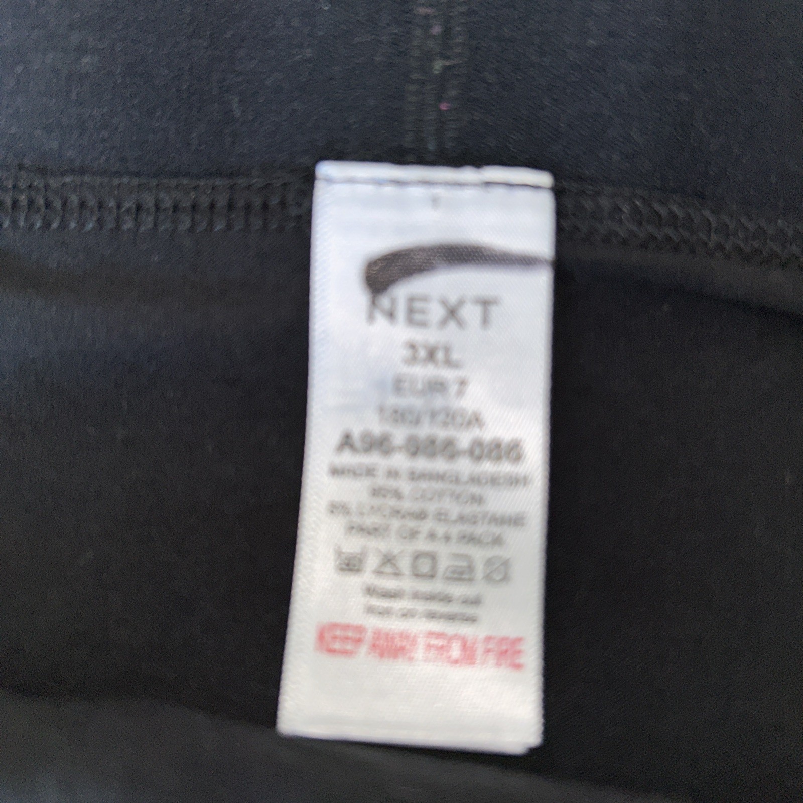 Next Men’s Pack Of 6 Boxer Shorts Underwear Size – XXXL New with out tags