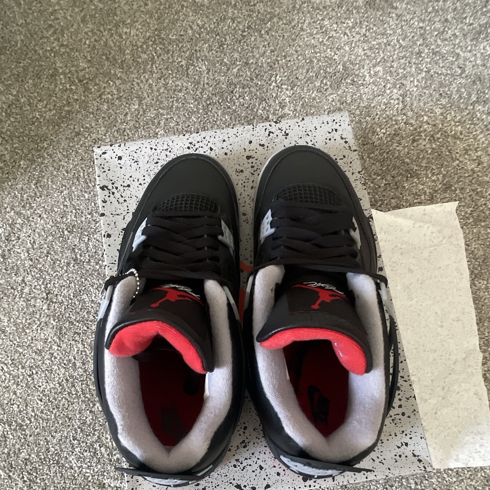Jordan Air Jordan 4 Retro Bred Reimagined Black/Fire Red 2024 FV5029-006