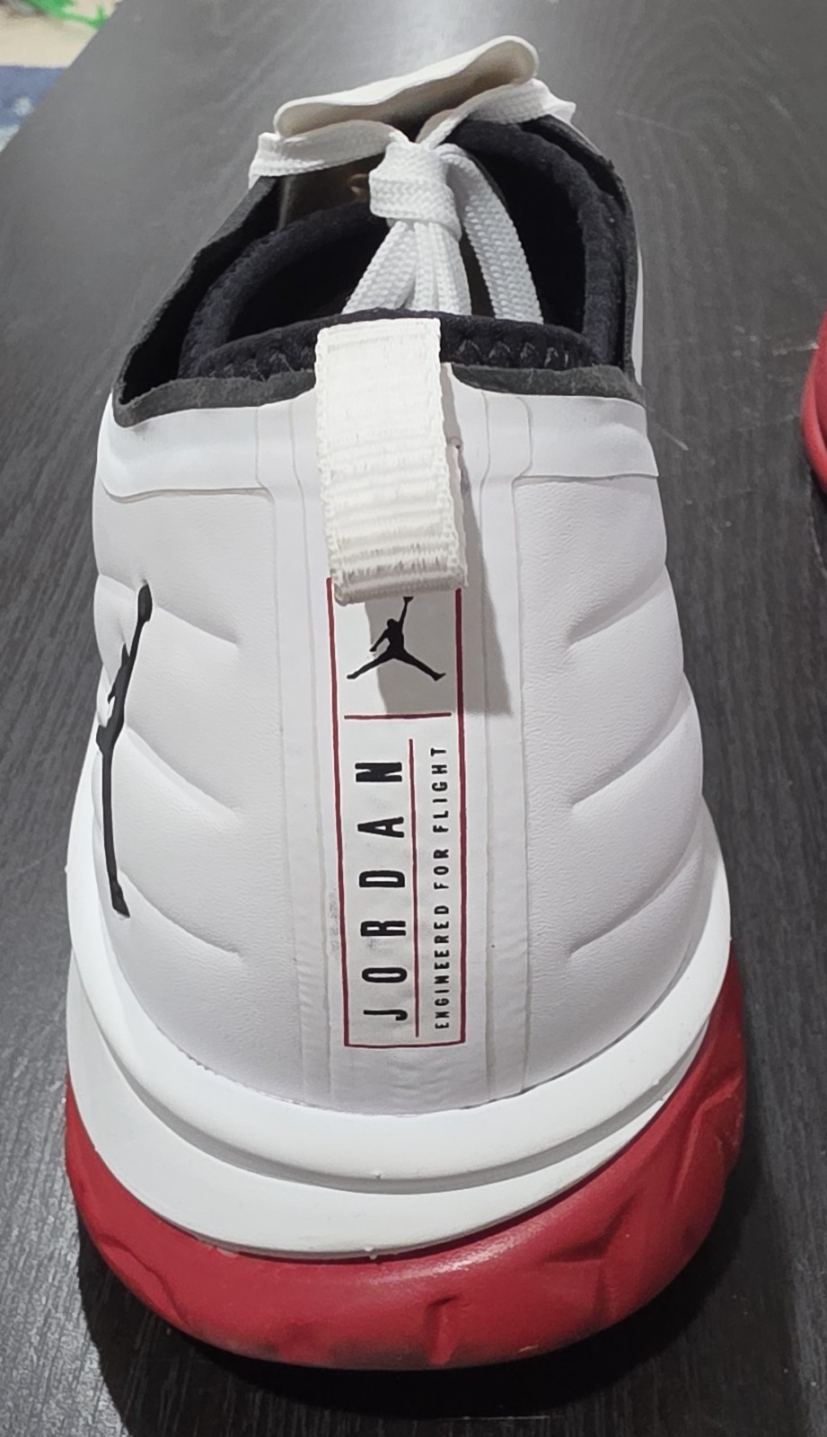 Jordan Trainer Prime White Gym Red 881463-120 Mens Size 12 New No Box TWO3 AJ12