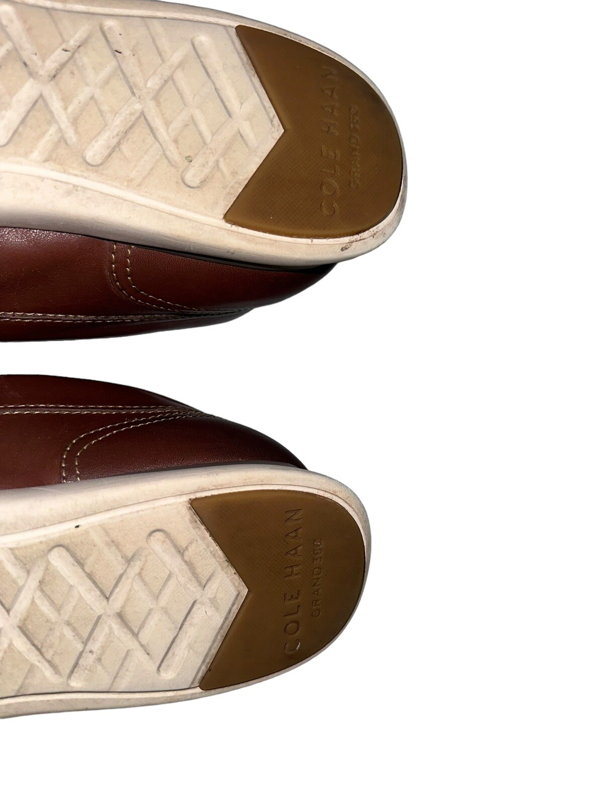 Cole Haan Size 12M Grand Atlantic C33028 Brown Penny Loafer Shoes Men