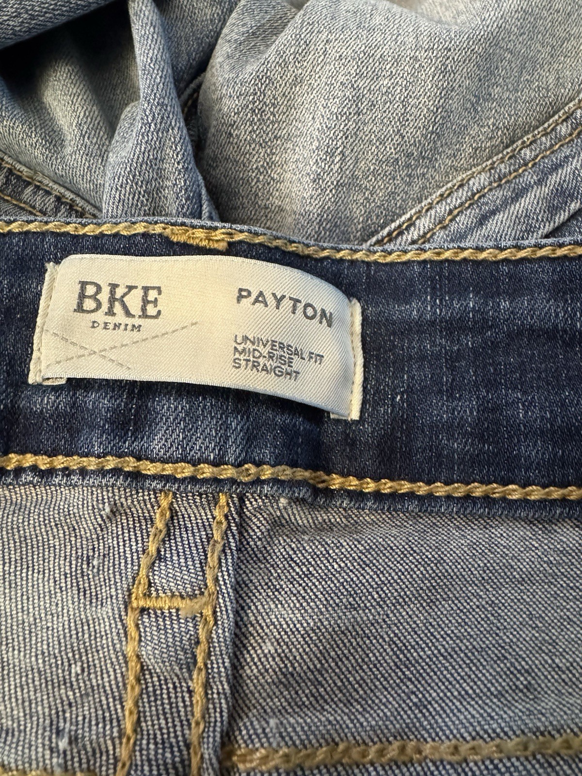 BKE Womens Jeans 28×32 Payton Universal Fit Mid Rise Straight Leg