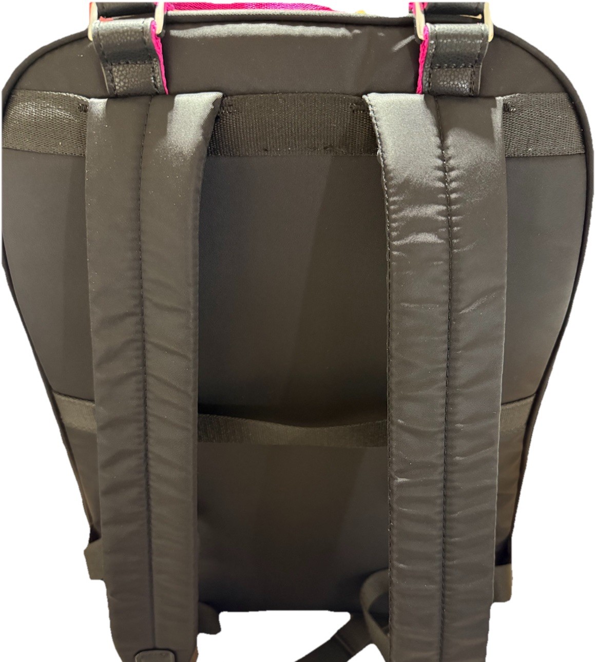 Sarah Jessica Parker 16″ RFID Convertible Laptop Backpack – Black/Candy