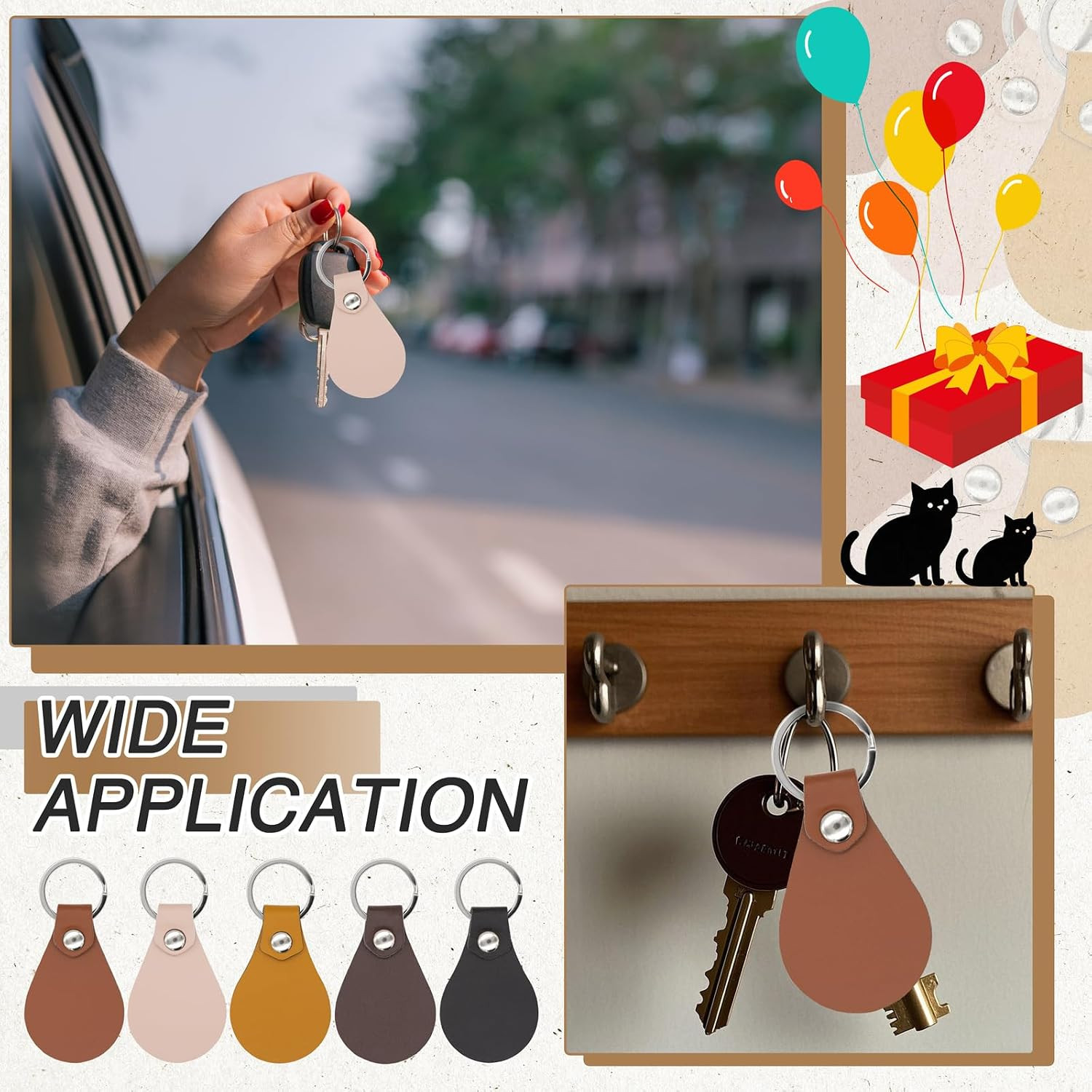 70 Pcs Lasable Engravable Blanks 50 Pack Blank Leatherette Hat Patch with