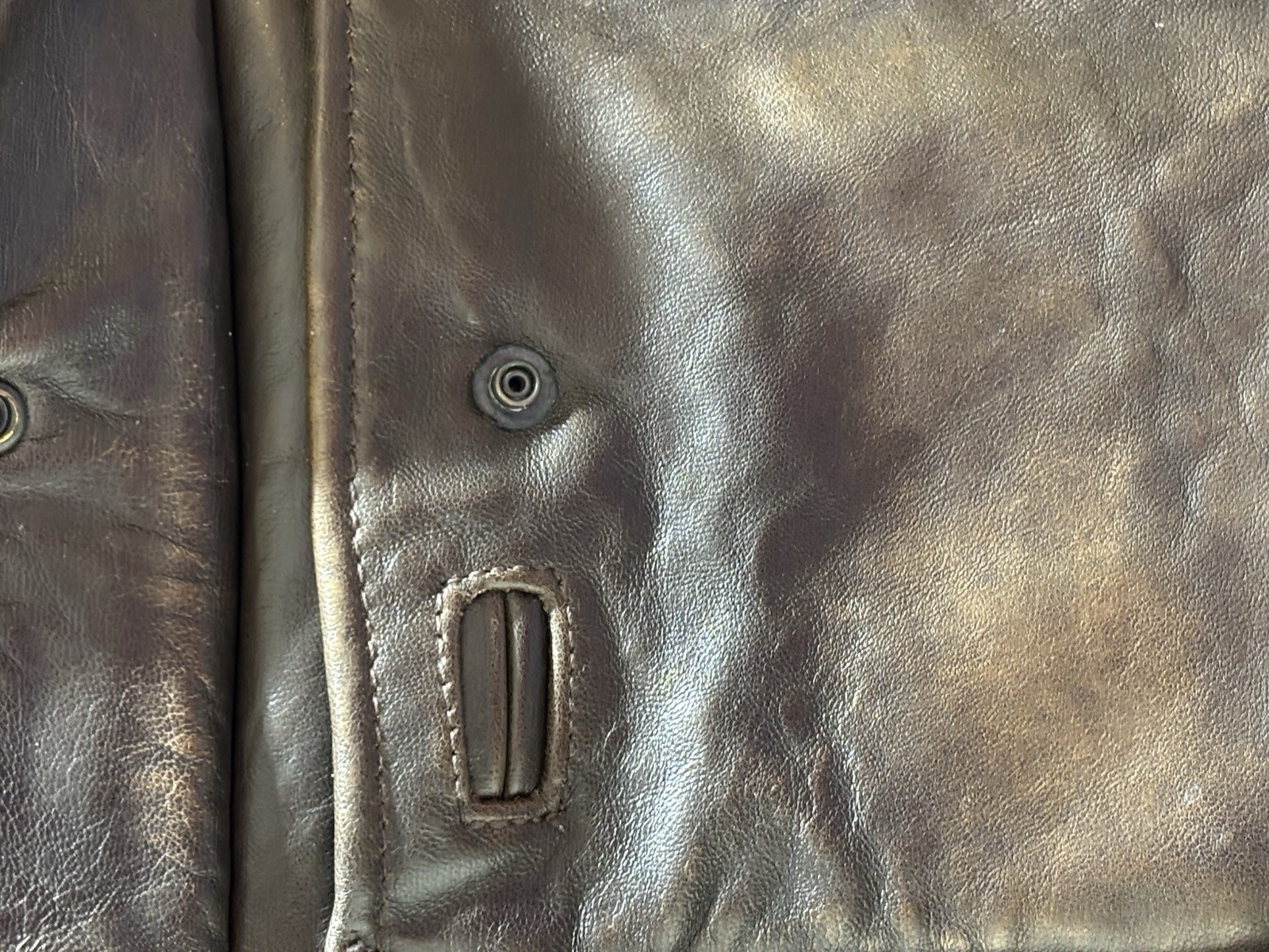 Avirex A-2 Leather Jacket Bomber Jacket Vintage, USA US Army Air Forces