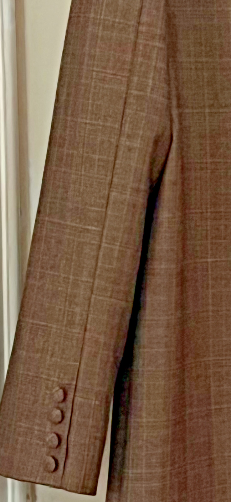 Custom Made Coat Women With Feather and Silk Lining Size M