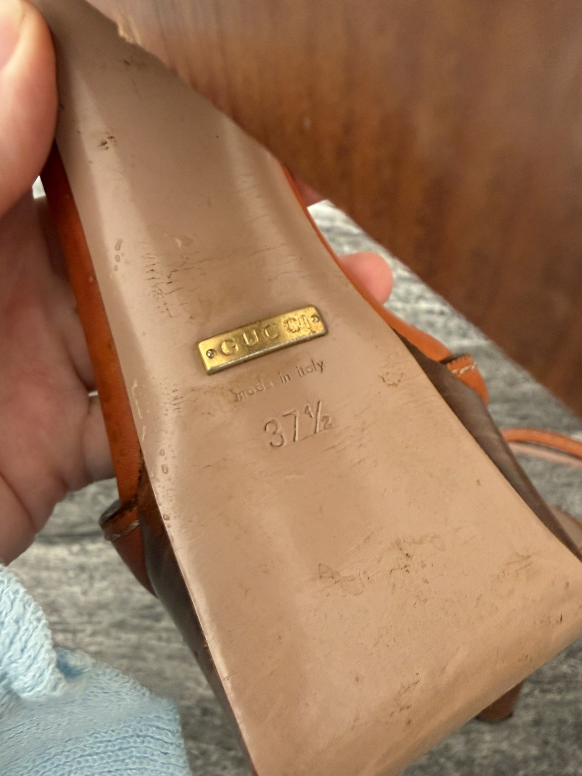 Gucci Horsebit Platform Heels
