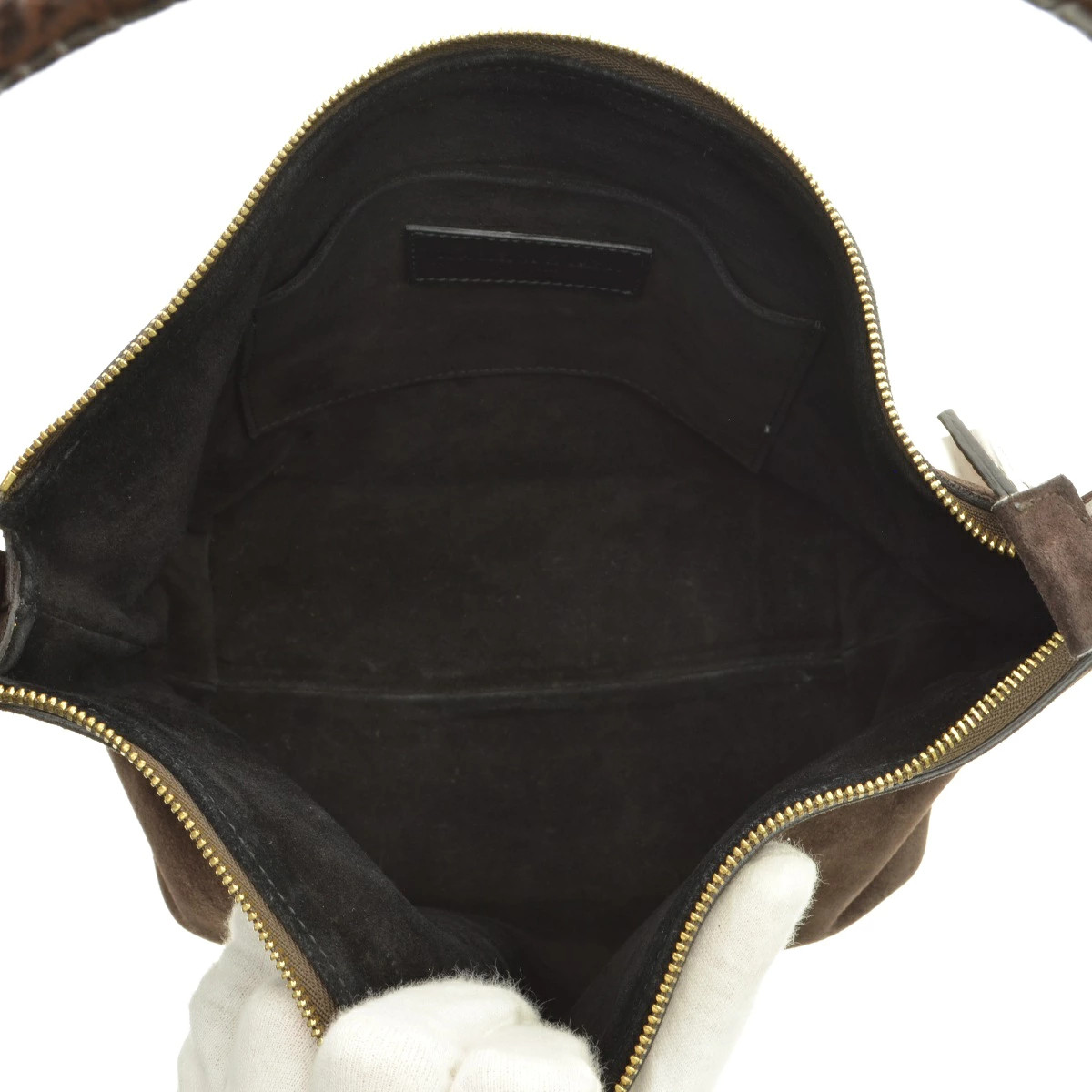 KALLMEYER Nightcrawler Suede Shoulder Bag