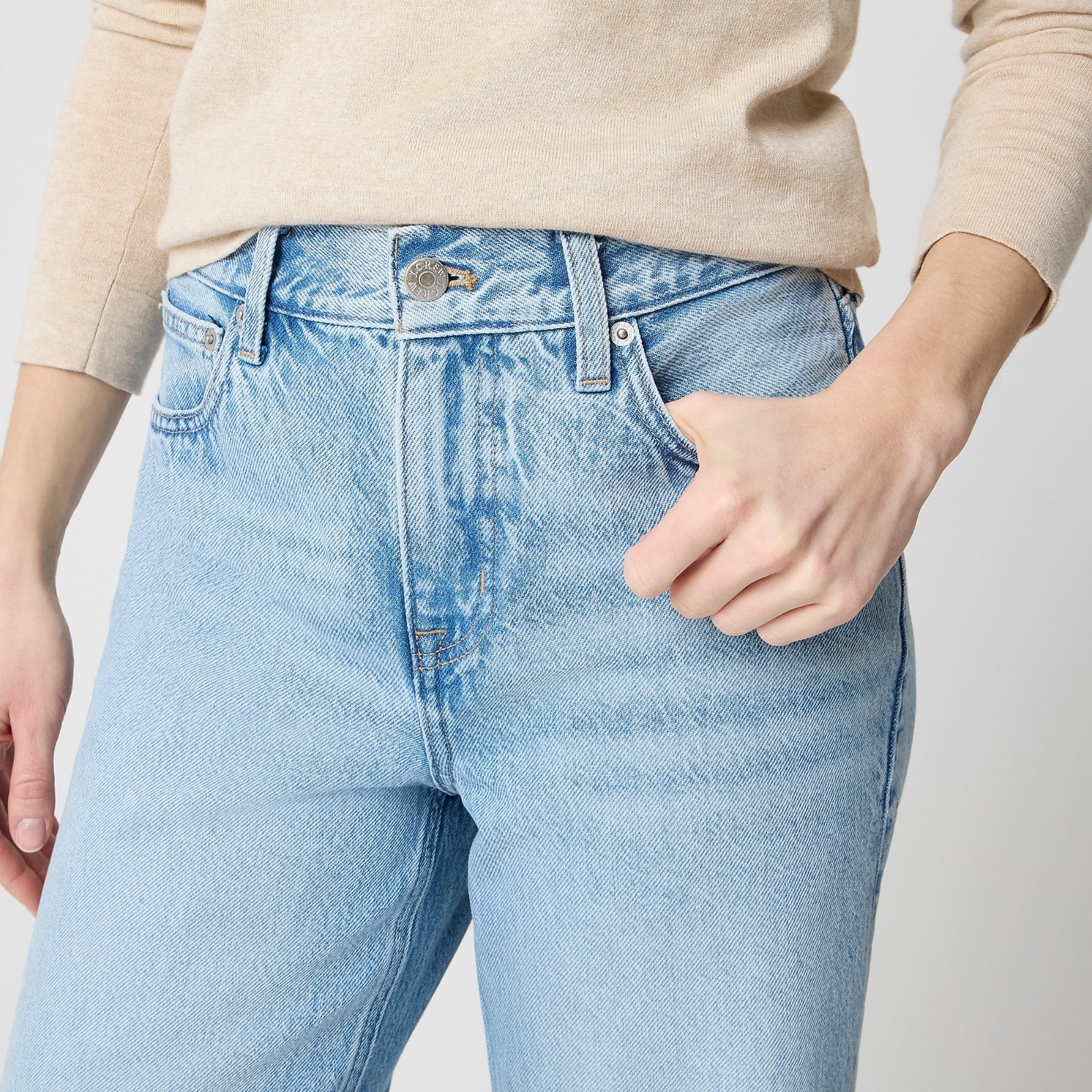 NWT J.Crew Factory 28 Petite ’90s Vintage Baggy Jean Slim Wide Leg