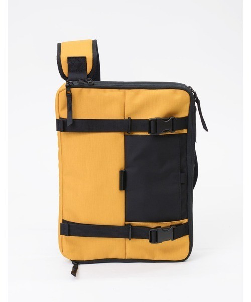 Master-Piece Masterpiece MSPC squared Shoulder Bag Yellow 224103 Made in Japan