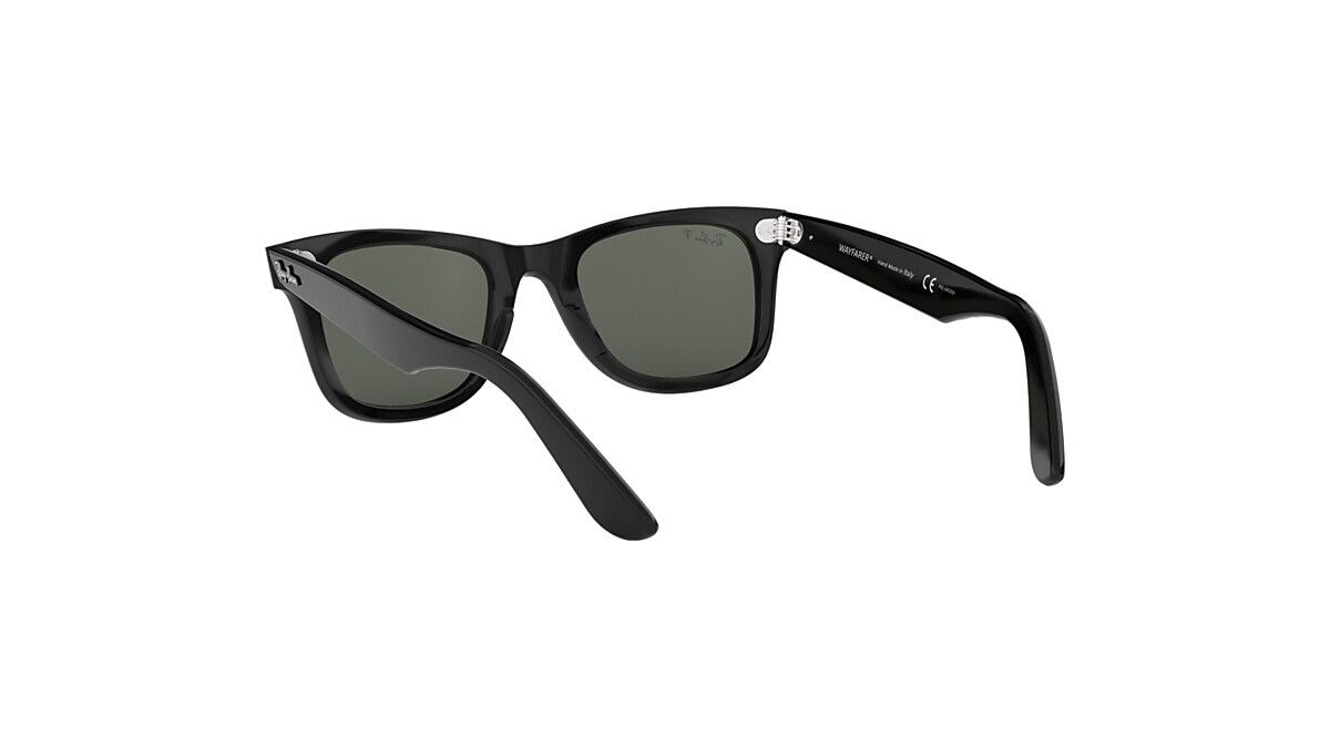 Ray-Ban Original Wayfarer Classic Black Polarized Sunglasses RB2140 901/58 50-22