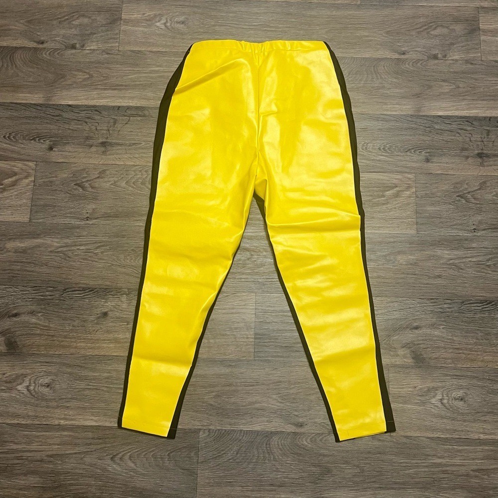 NEW Kill Bill Beatrix Kiddo Miramax Faux Leather 2 Piece Pant Jacket Size XL NWT