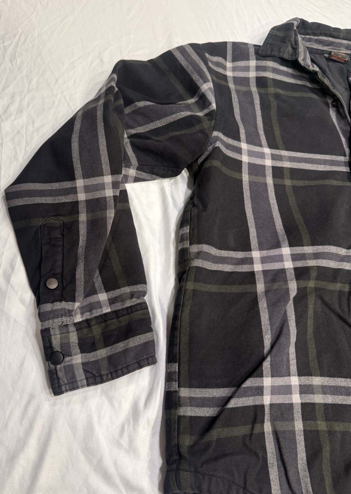Nike 6.0 Insulated Flannel Jacket Men, Medium, Plaid, Lined