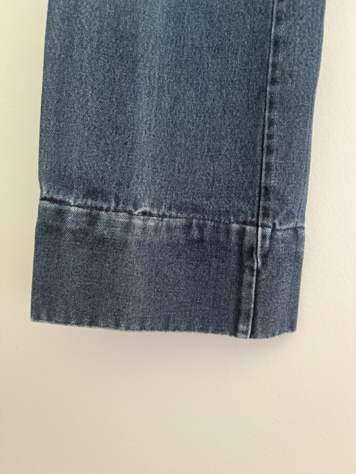 Vintage 80s Gitano High Rise Wide Leg Embroidered Jeans Size 9/10