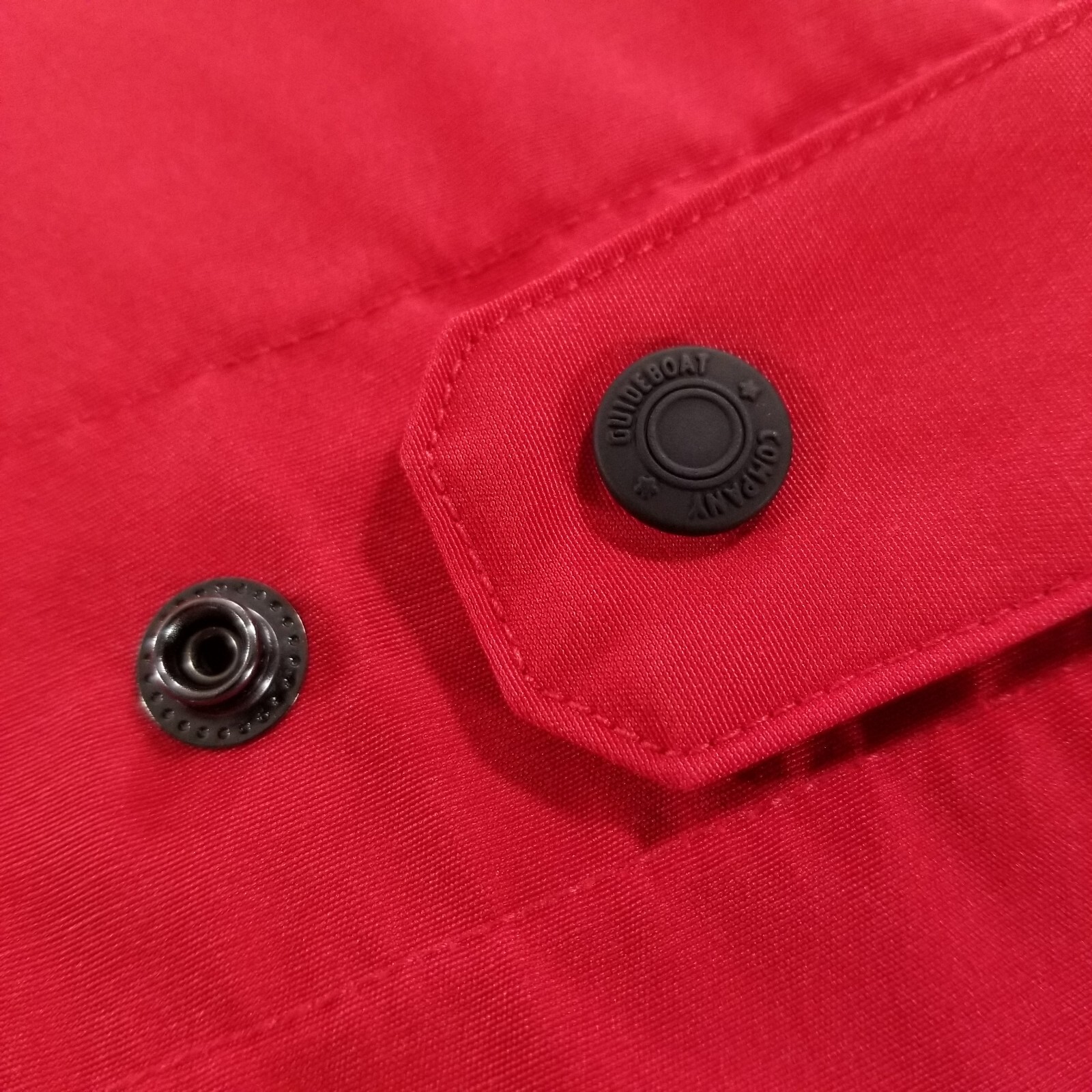 Guideboat Company Sailing Vest Mens XXL Red Full Zip Boating Yachting Cuttyhunk