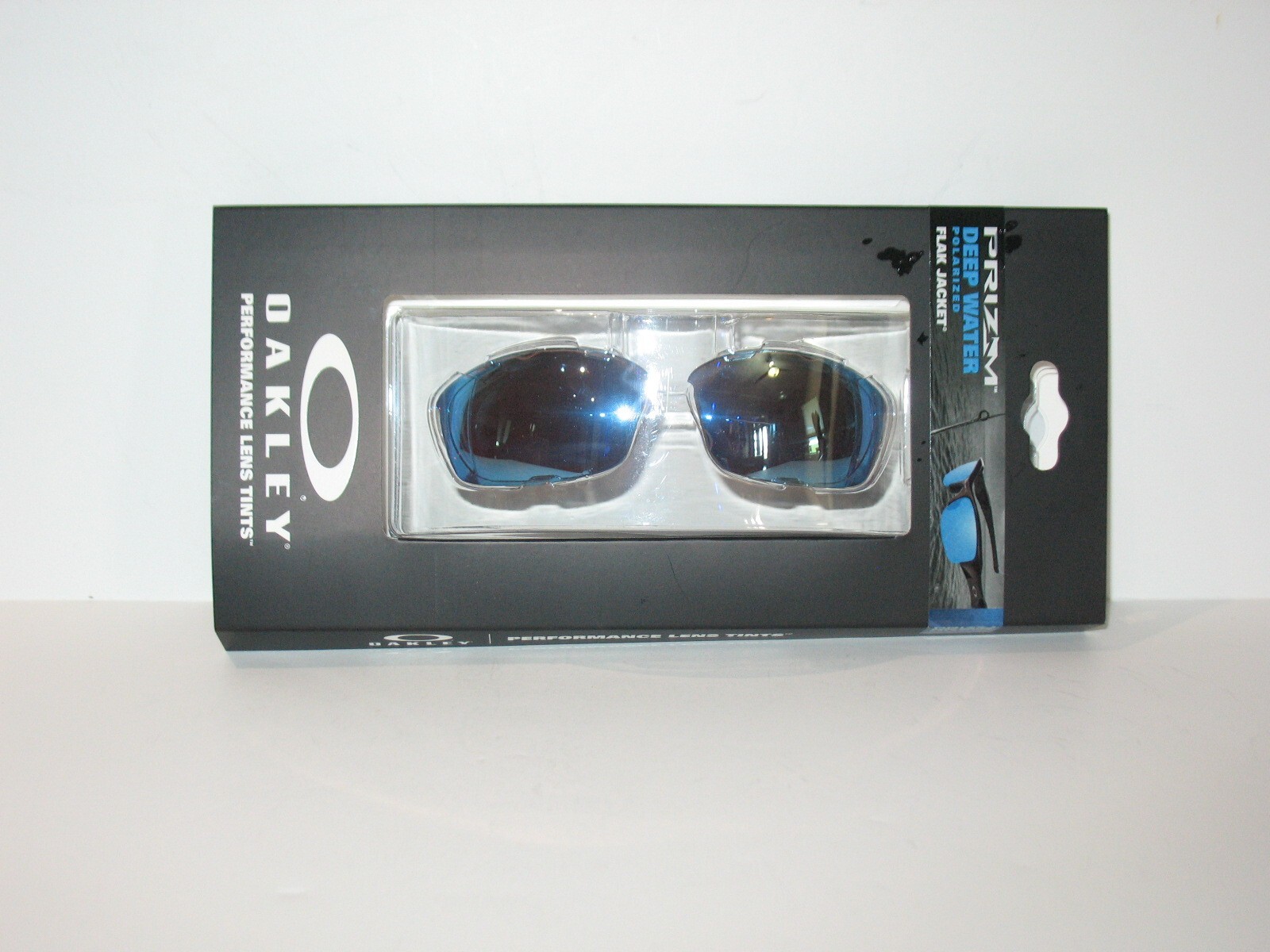 Oakley Flak Jacket Polarized lenses ~~~Prizm Deep Water