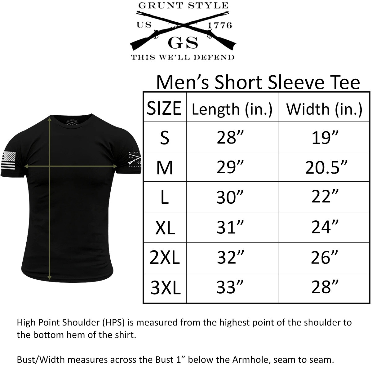 Grunt Style Dad Defined T-Shirt – Military Green/Black