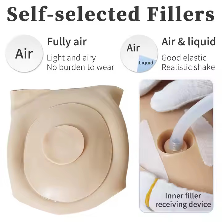 Inflatable Style Silicone Fake Pregnant Belly Pregnancy For Crossdresser