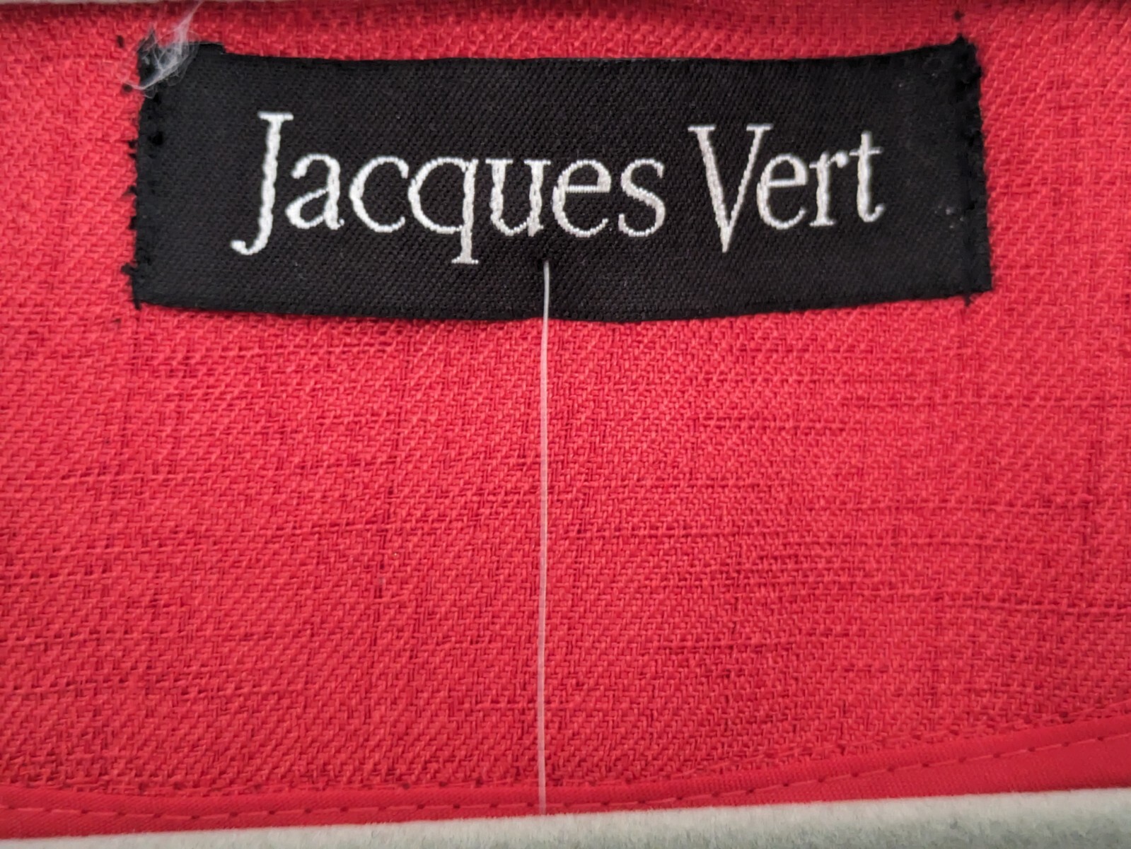 Jacques Vert Jacket Size 12 Red Fully Lined – NEW WITHOUT TAGS
