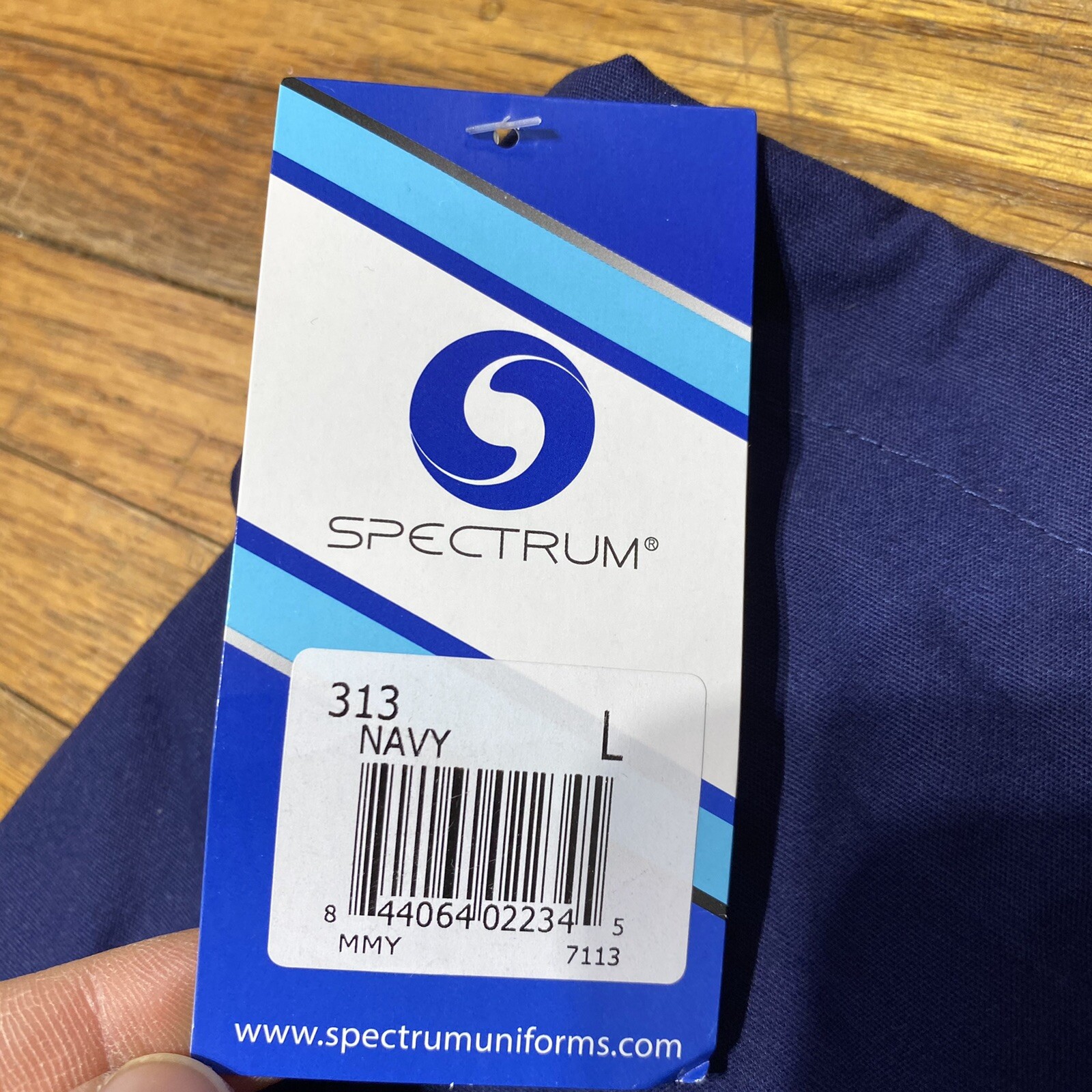 Spectrum Scrub Bottoms Size Large NEW WITH TAGS – Cargo Pocket Elastic Waist