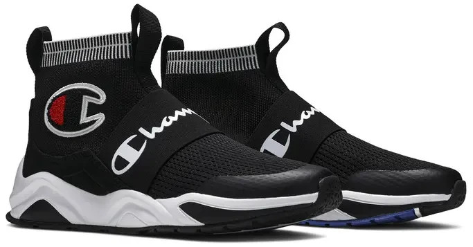 Champion Rally Pro Sneakers Black/White Mens Size 13 – (CM100018M)
