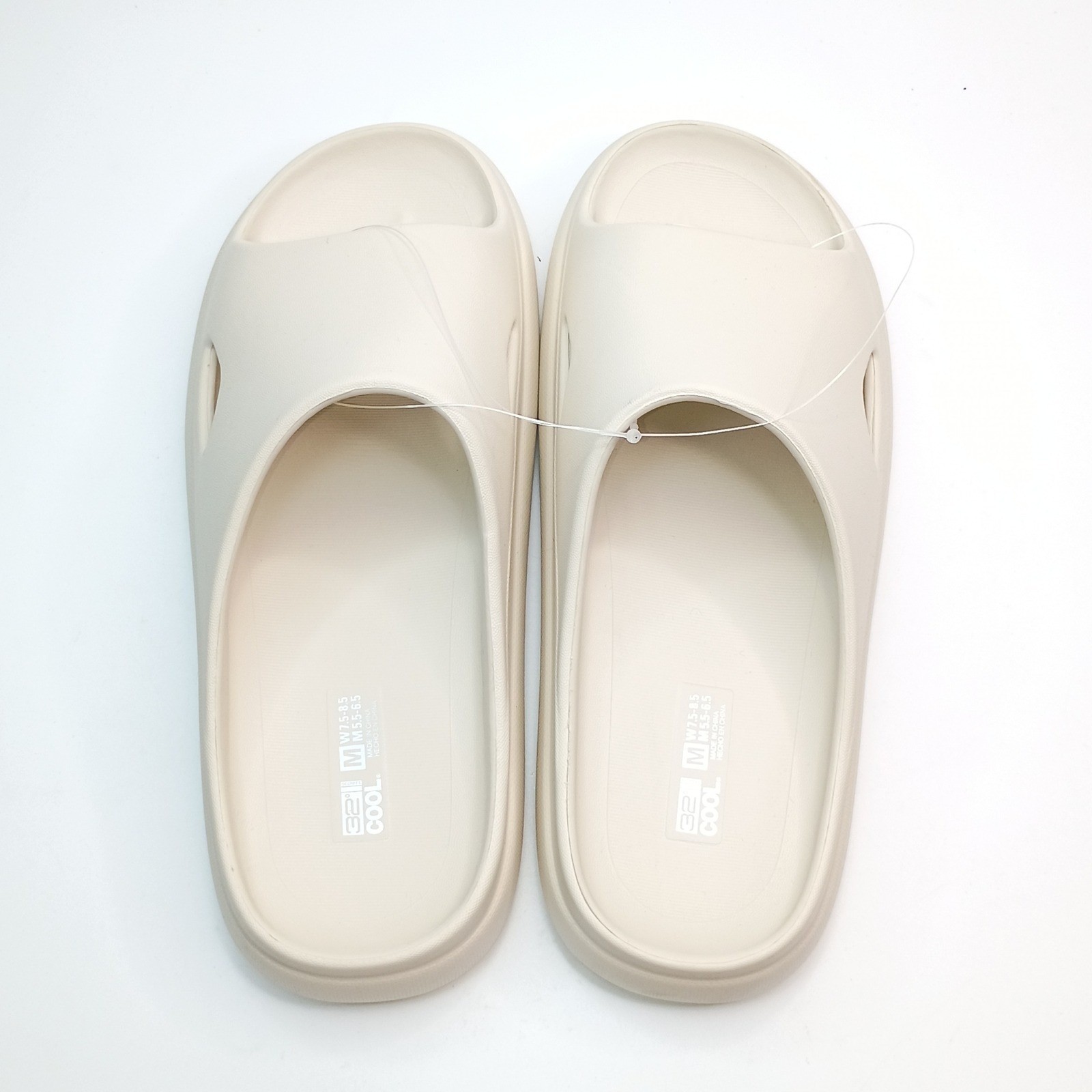 32 Degrees Cushion Slide Women Size S 6-7 Tan EVA Lightweight Sandals