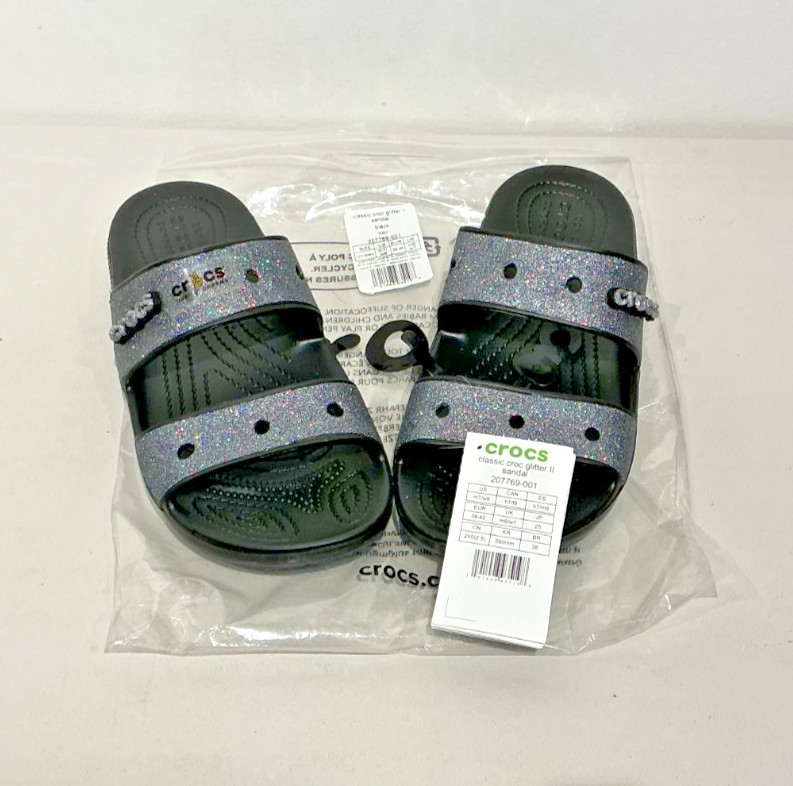 CROCS CLASSIC SANDAL COLLECTION UNISEX US WOMENS SIZE 9, MENS SIZE 7 (NEW)