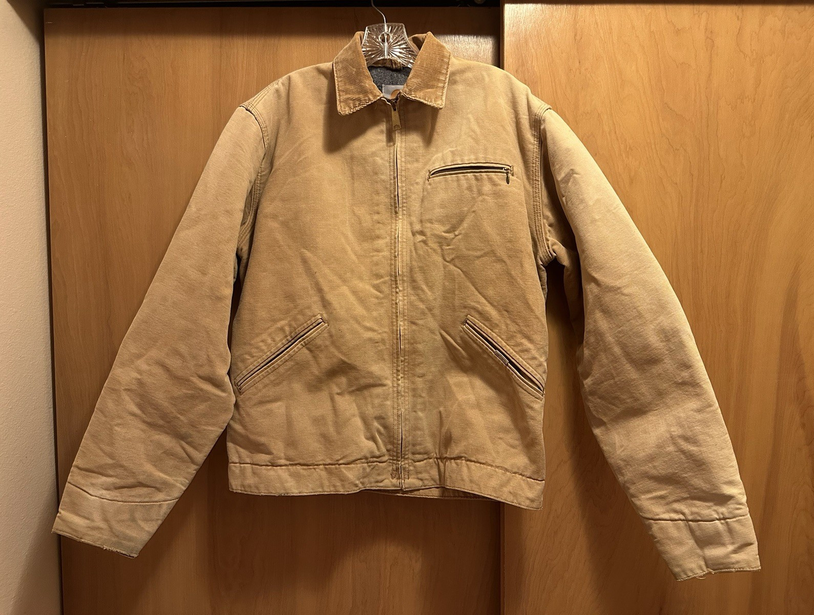 Size 40 Long Vintage 1994 Carhartt Jacket Blanket Lined Measures 24” Pit 2 Pit