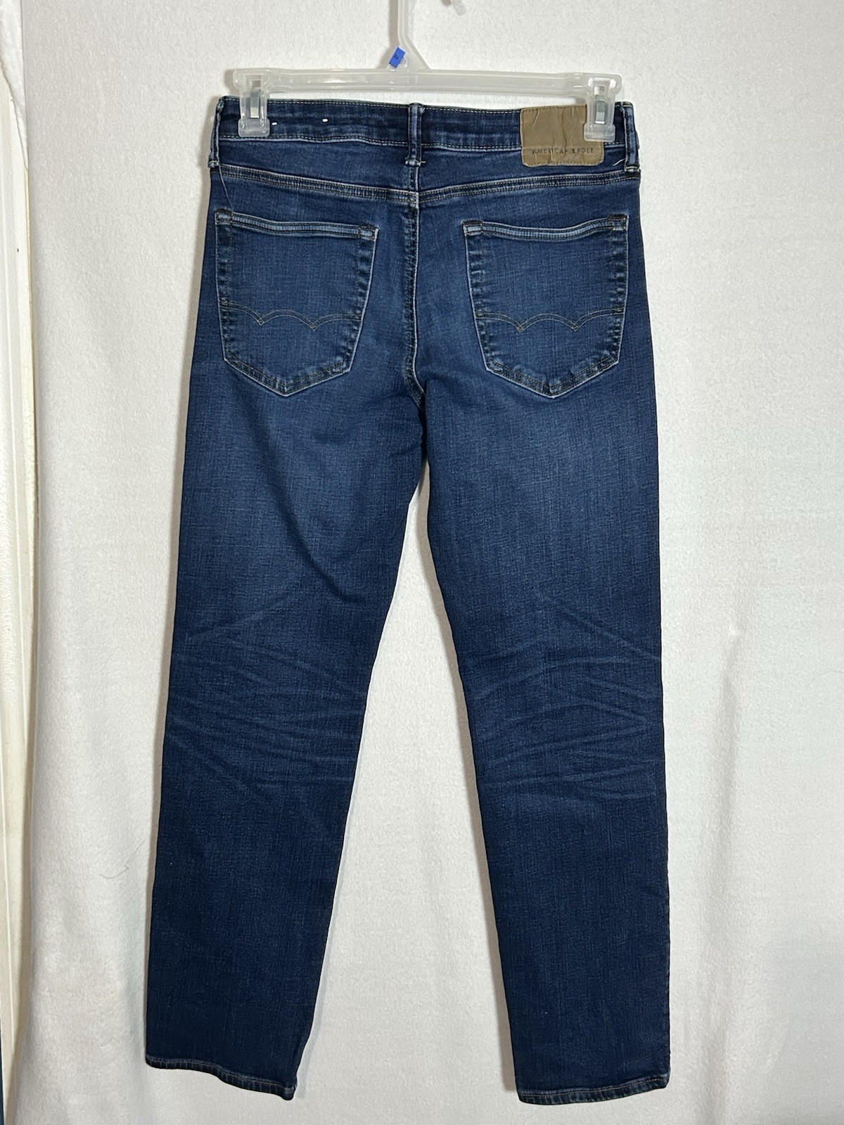 American Eagle Outfitters Mens Blue Next Level Flex Straight Jeans Size 30X32