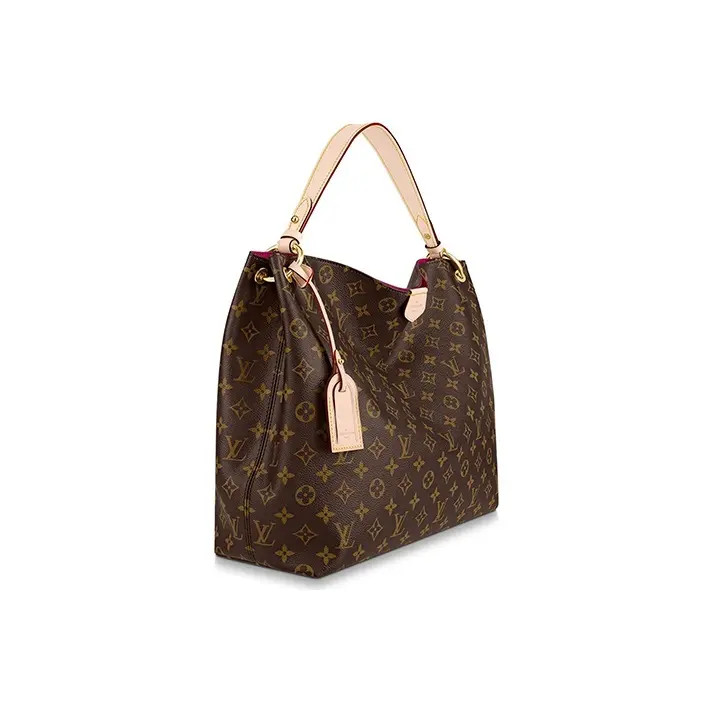 LOUIS VUITTON Graceful Hobo Bag Tote Bag Handbag Medium Women’s 16×5.5×13.7 in