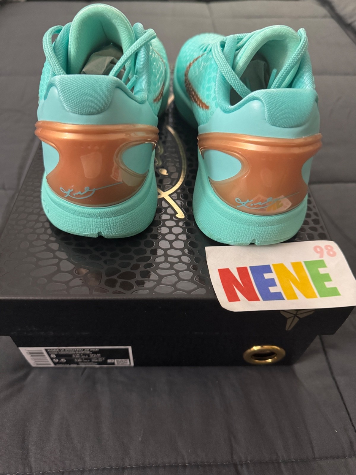 Nike Kobe 6 Protro Jalen Brunson Statue Of Liberty size 8