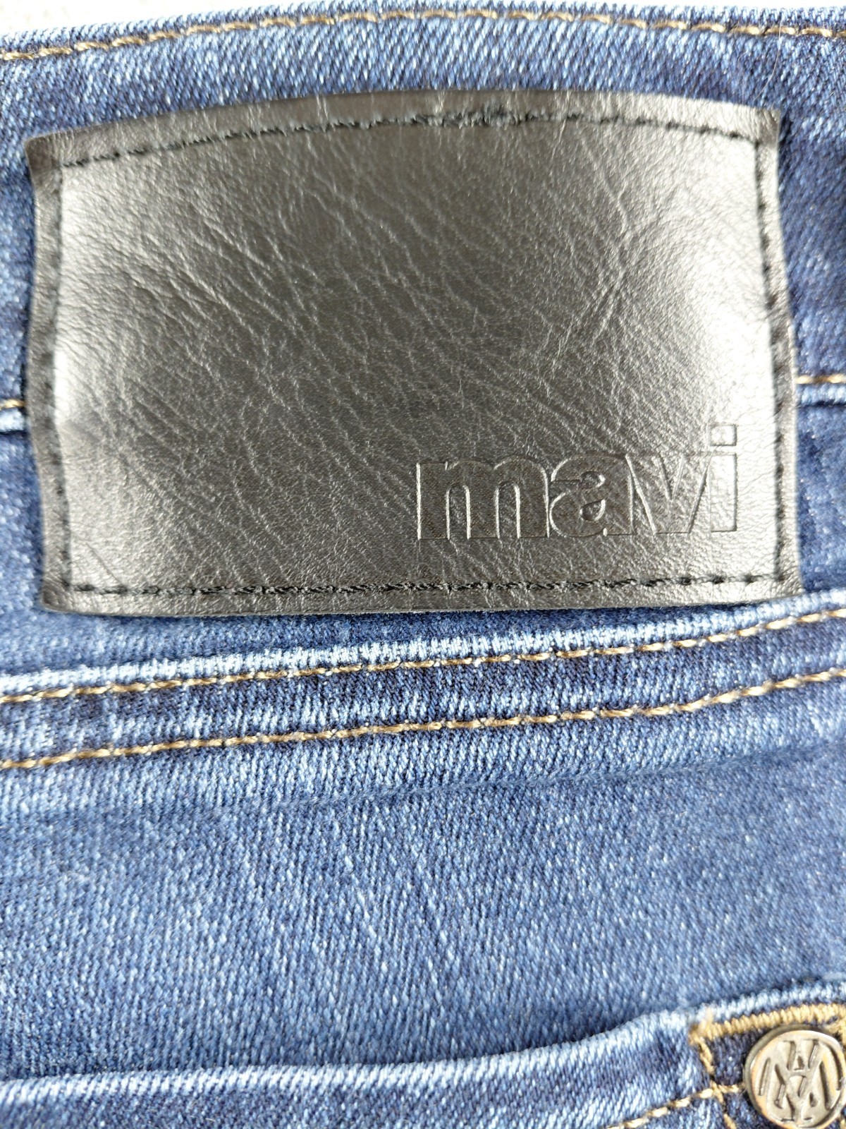 Mavi Men’s Jeans Size 33×30 Blue Jake Slim Straight Leg Stretch Mid 29″ Denim