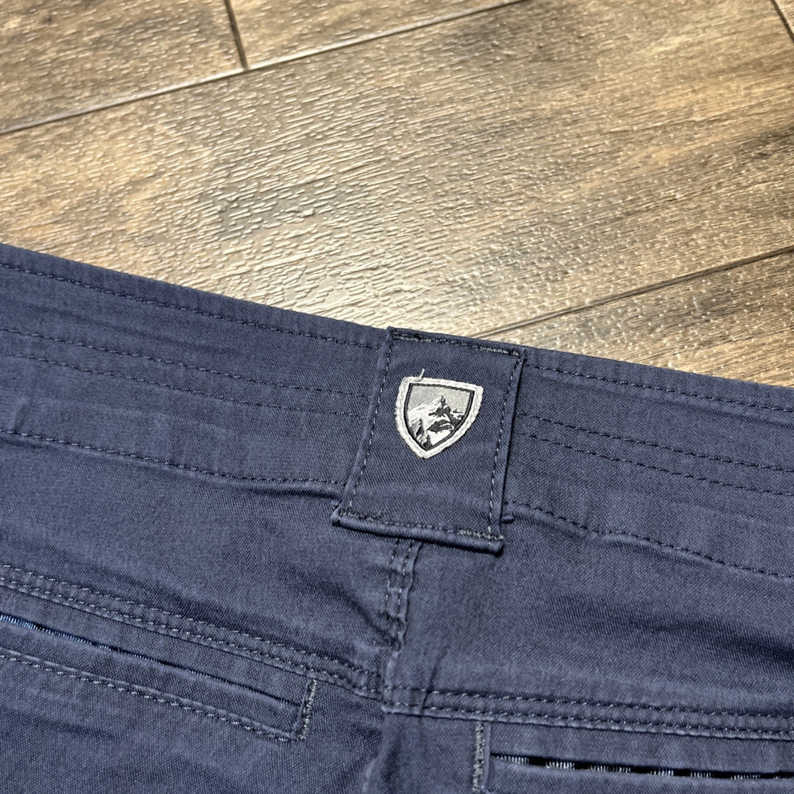 Kuhl Resistor Lite Chino Pants Men’s 30×32 Blue Stretch Hiking Commuter UPF 50+