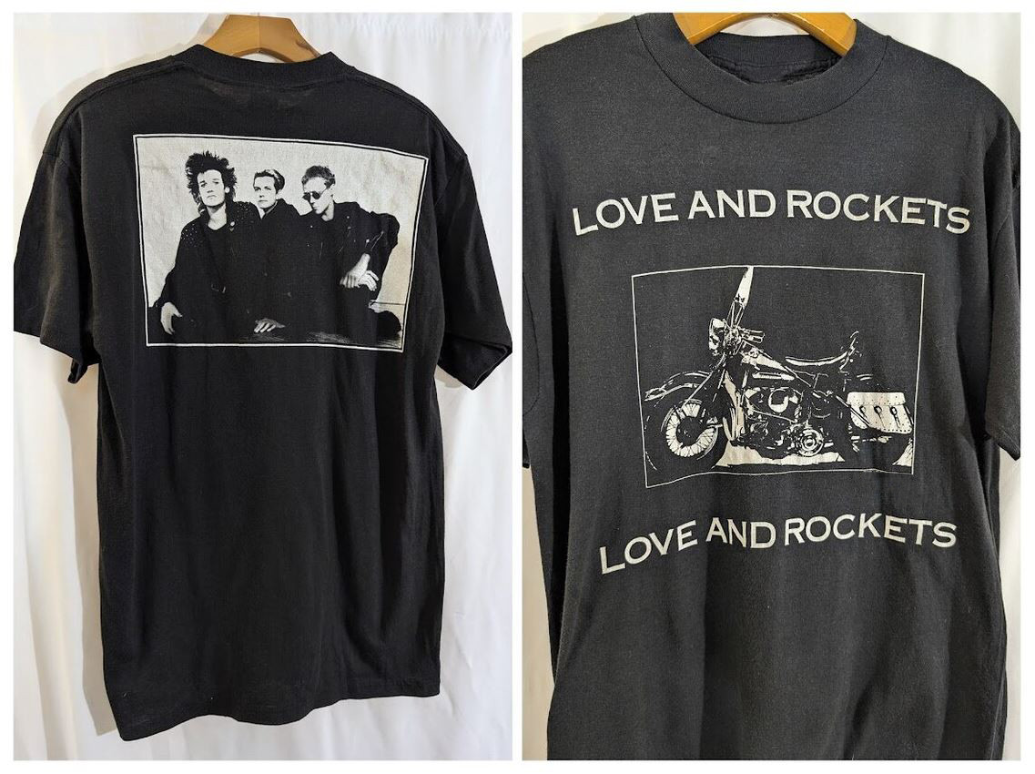 Concert Love and Rockets Band Short Sleeve Adult T-Shirt S-2345XL QX610
