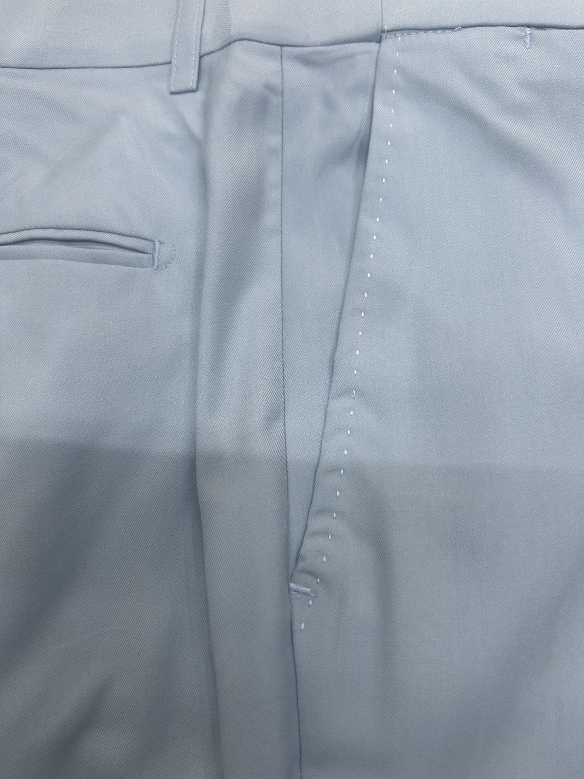 Men’s Light Blue Slim Fit Dress Made In Italy Summer 46 48 50 52 54 58