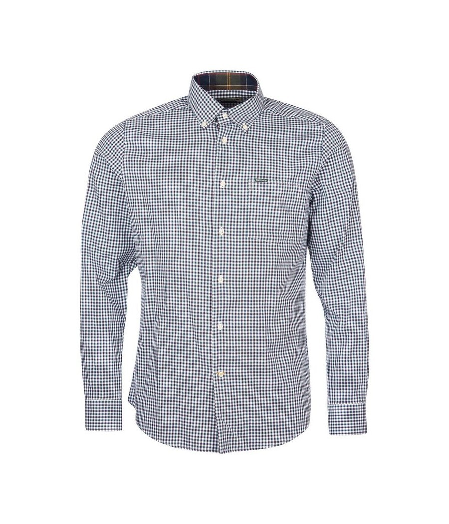 BARBOUR Casual Cotton Shirt Plaid Warm 100% Cotton – Color Options